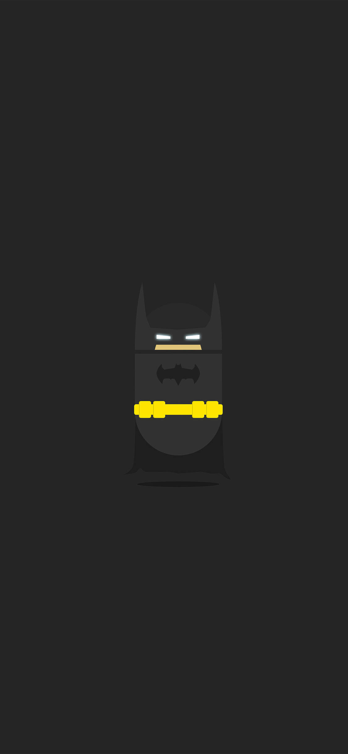 Lego Batman มินิมอลดำ iPhone วอลเปเปอร์