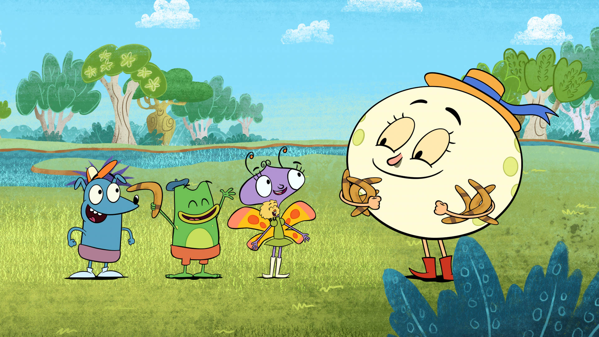 Let's Go Luna! วอลเปเปอร์เดสก์ท็อปน่ารัก — เดสก์ท็อป GIF วอลเปเปอร์