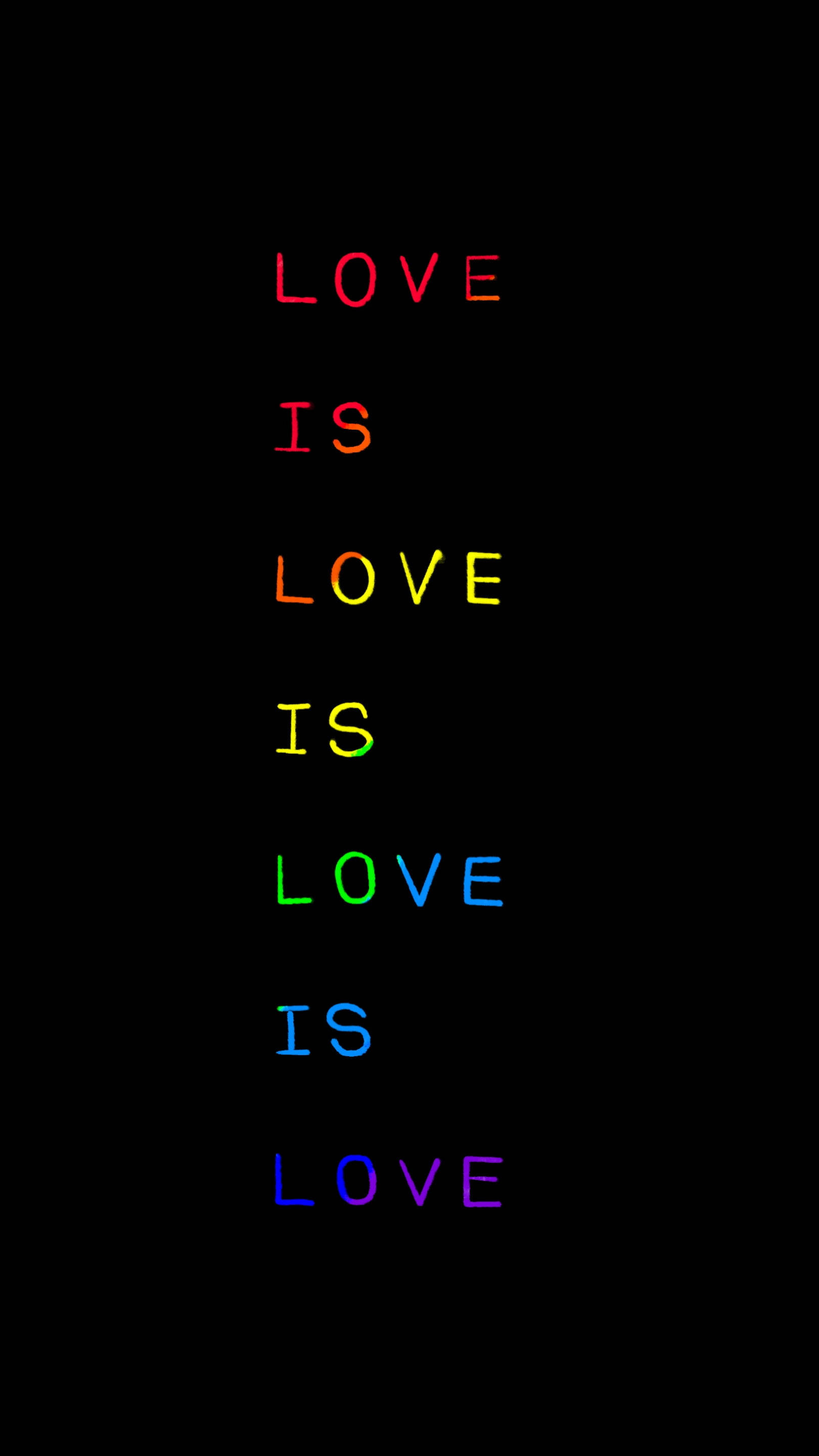 รักคือรัก ข้อความ LGBT มือถือ วอลเปเปอร์