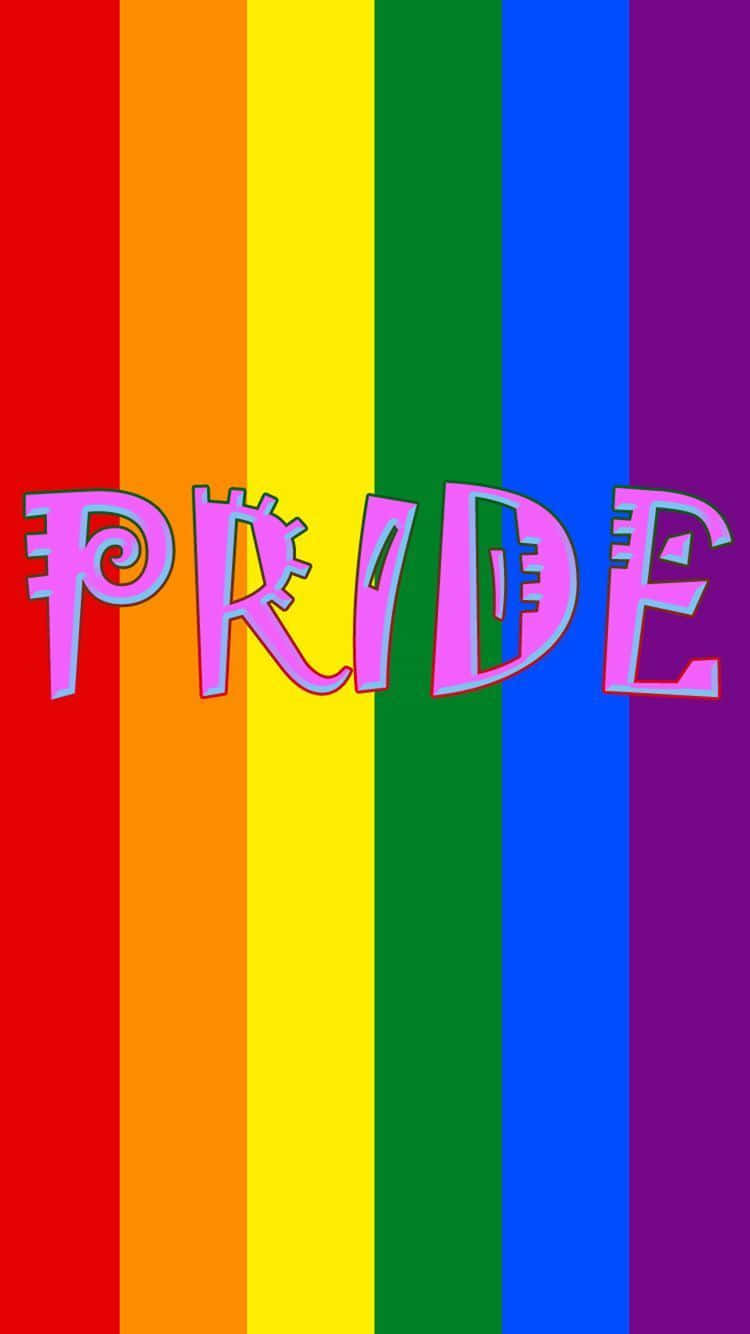 ความภาคภูมิใจสไตล์สวยงาม LGBT สายรุ้ง วอลเปเปอร์