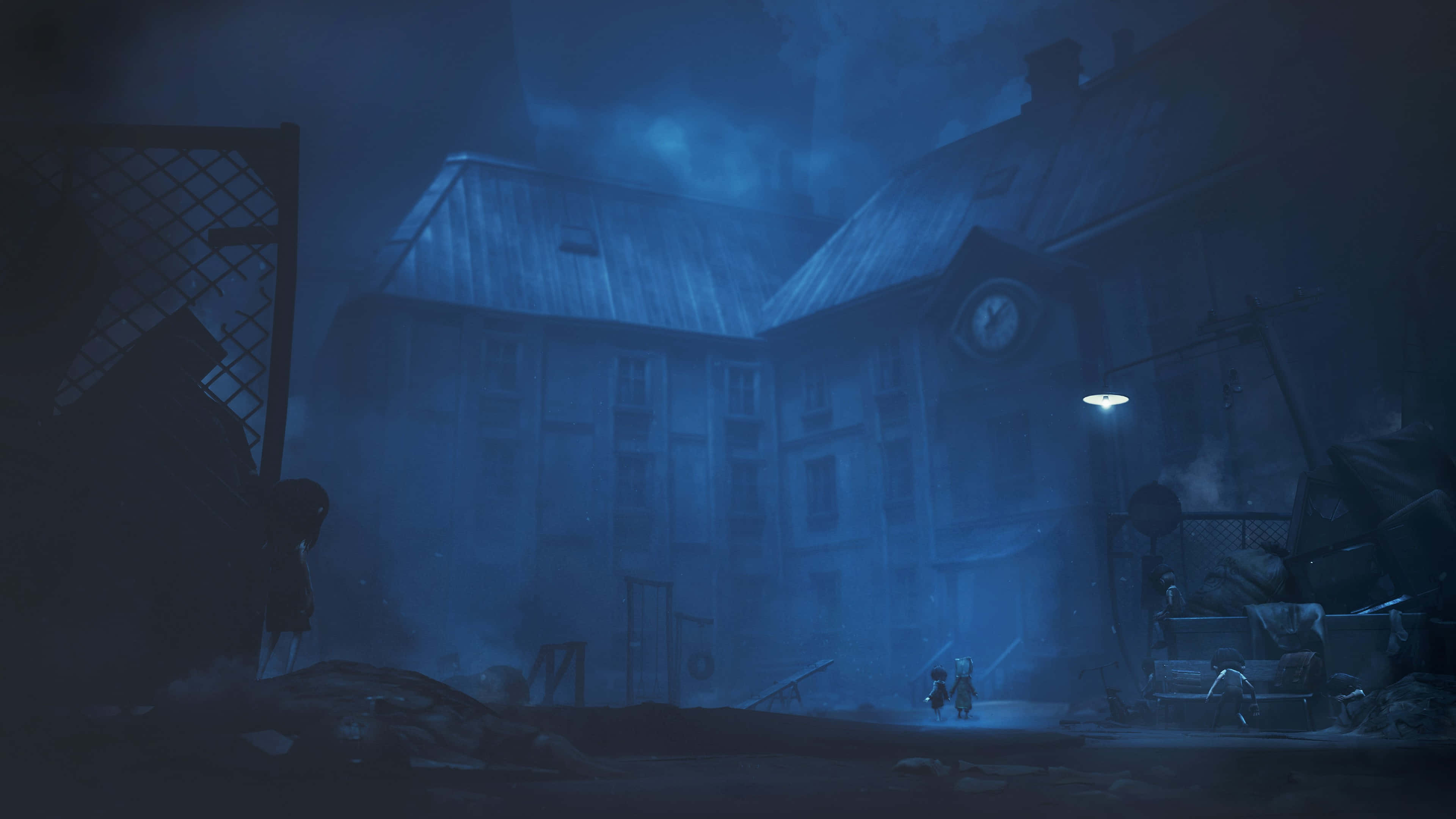 Little Nightmares 4K อาคารเก่า วอลเปเปอร์