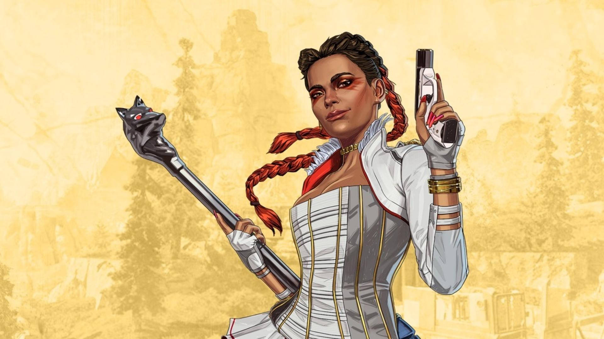 ภาพกราฟิกสุดเจ๋งของ Loba จาก Apex Legends วอลเปเปอร์