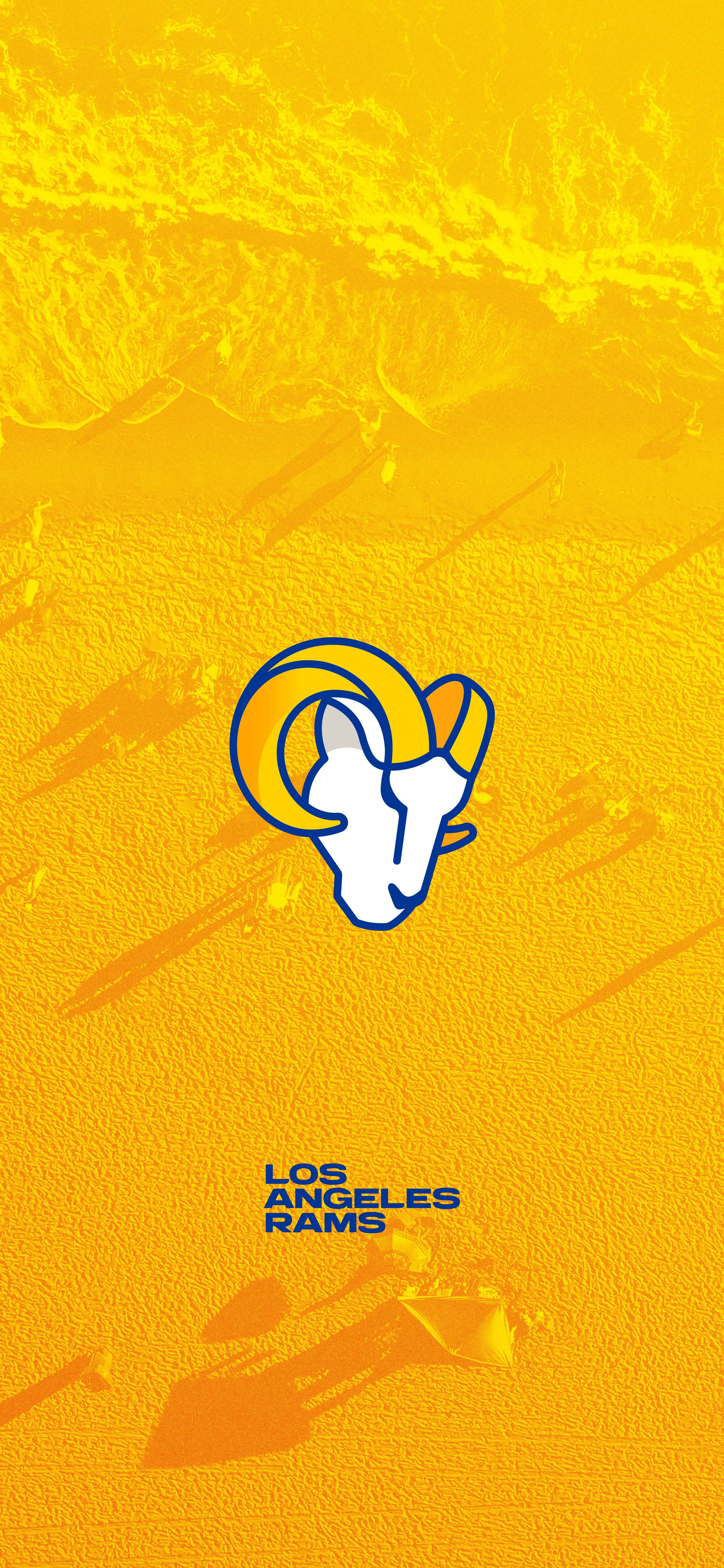 Los Angeles Rams โลโก้การ์ตูน วอลเปเปอร์