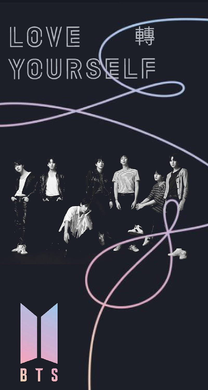 โลโก้ Love Yourself BTS วอลเปเปอร์