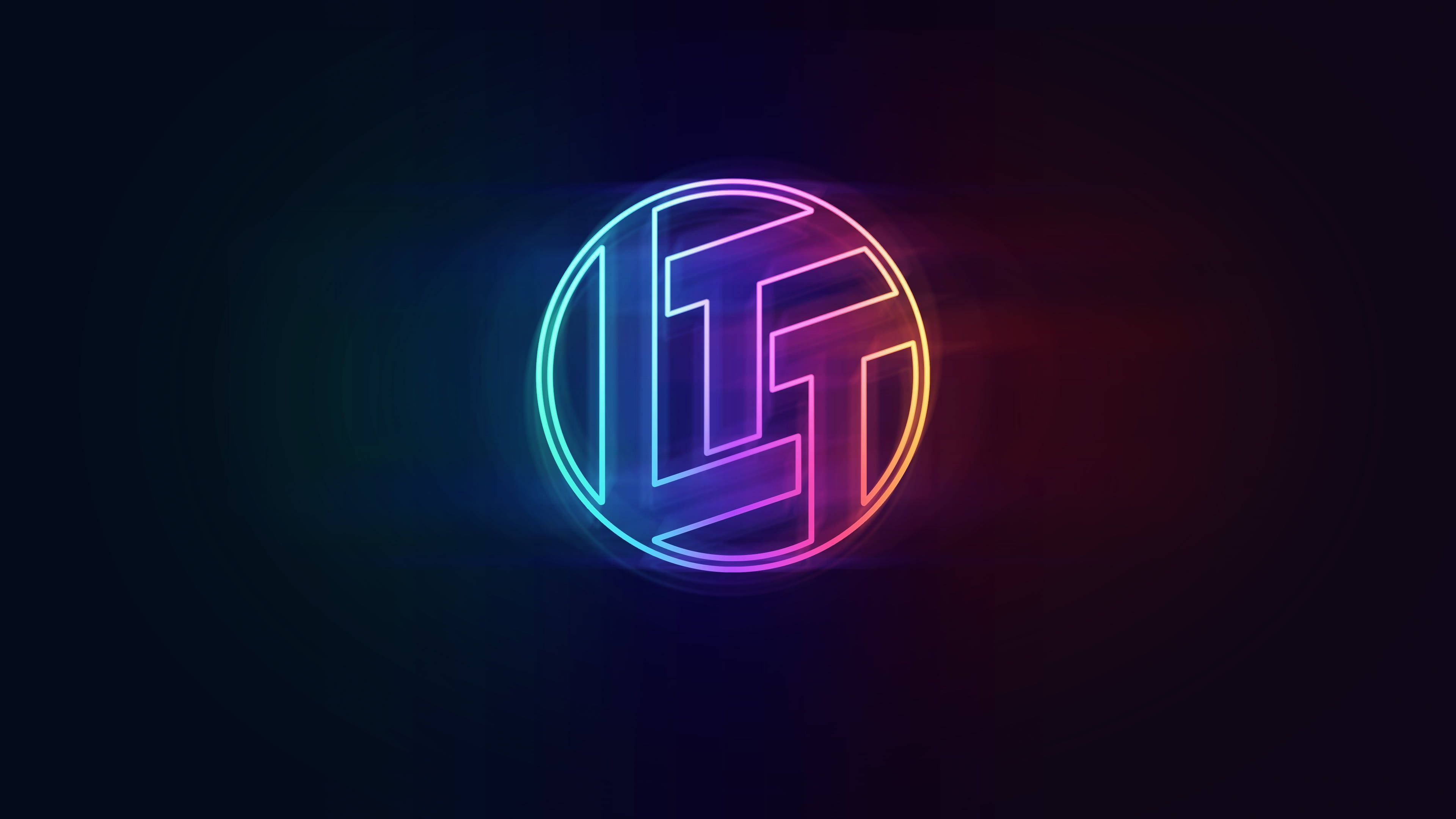 โลโก้ LTT สี RGB 4K วอลเปเปอร์