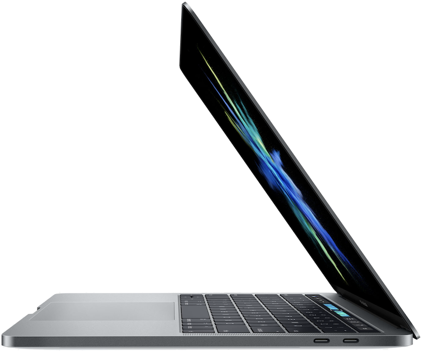 Mac Book Pro มุมมองด้านข้าง วอลเปเปอร์