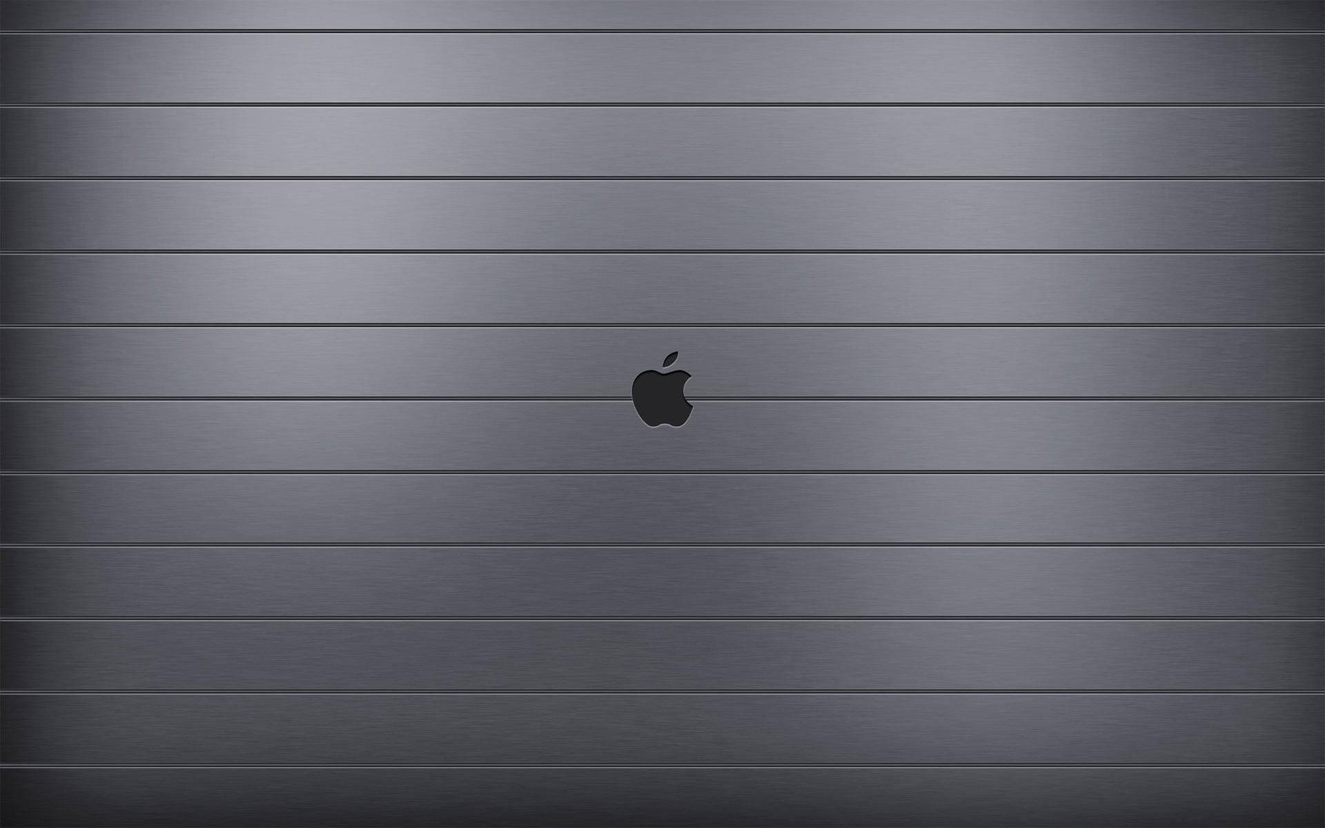 โลโก้เมทัลลิก MacBook Air วอลเปเปอร์