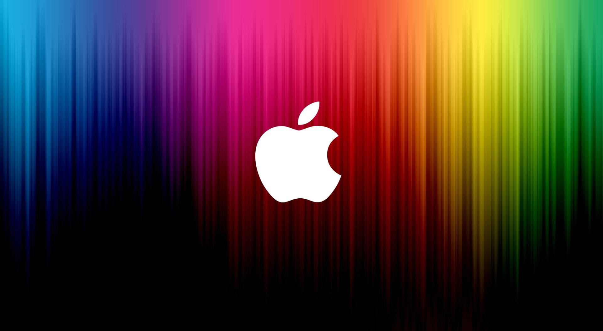 เรนโบว์สไตรป์ MacBook Air วอลเปเปอร์