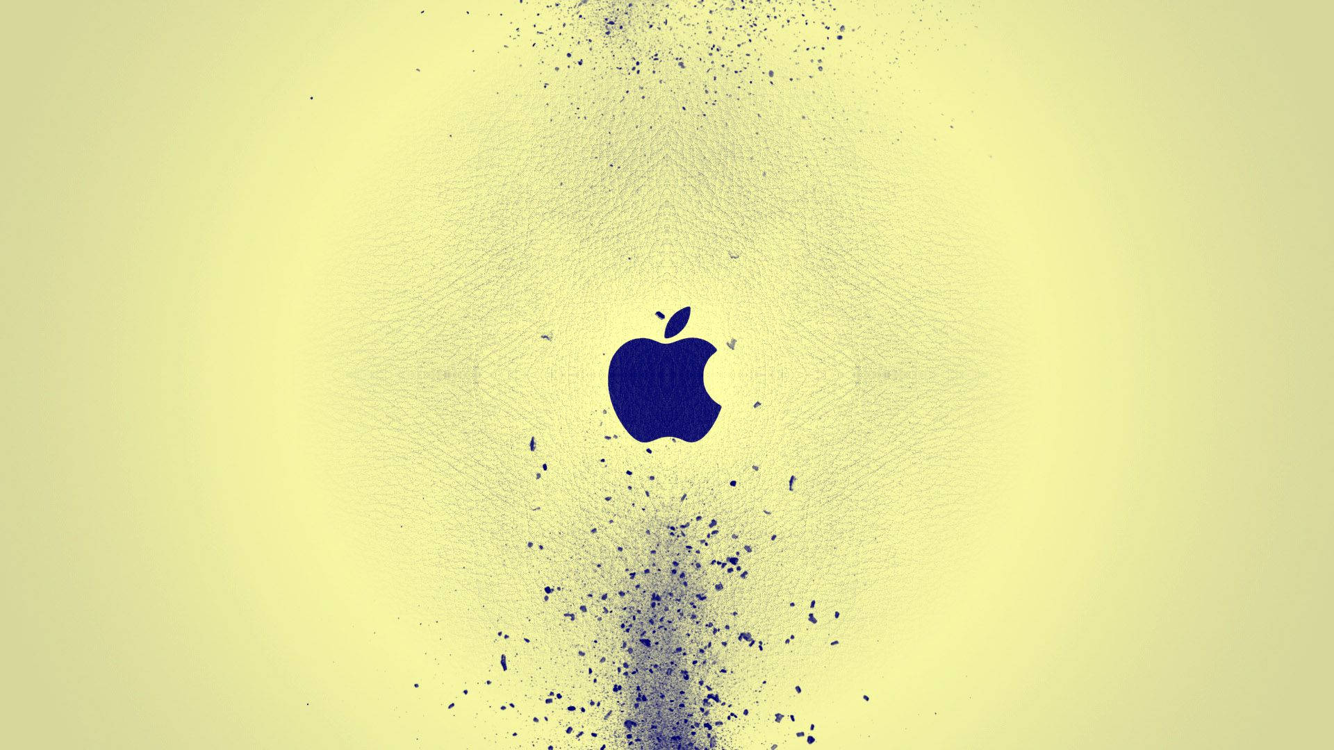MacBook สุดเท่พร้อมโลโก้สีน้ำเงิน วอลเปเปอร์