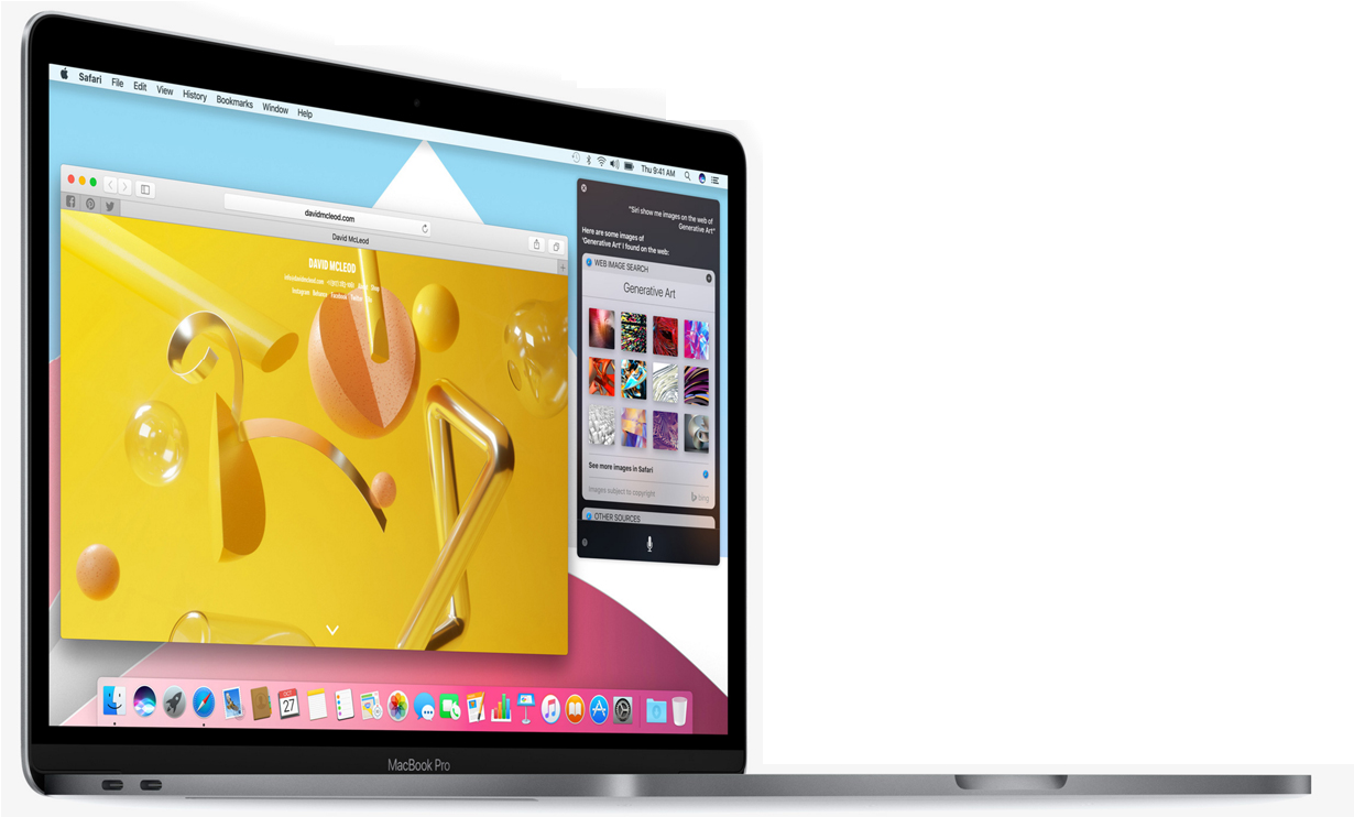 MacBook Pro จอคู่ วอลเปเปอร์