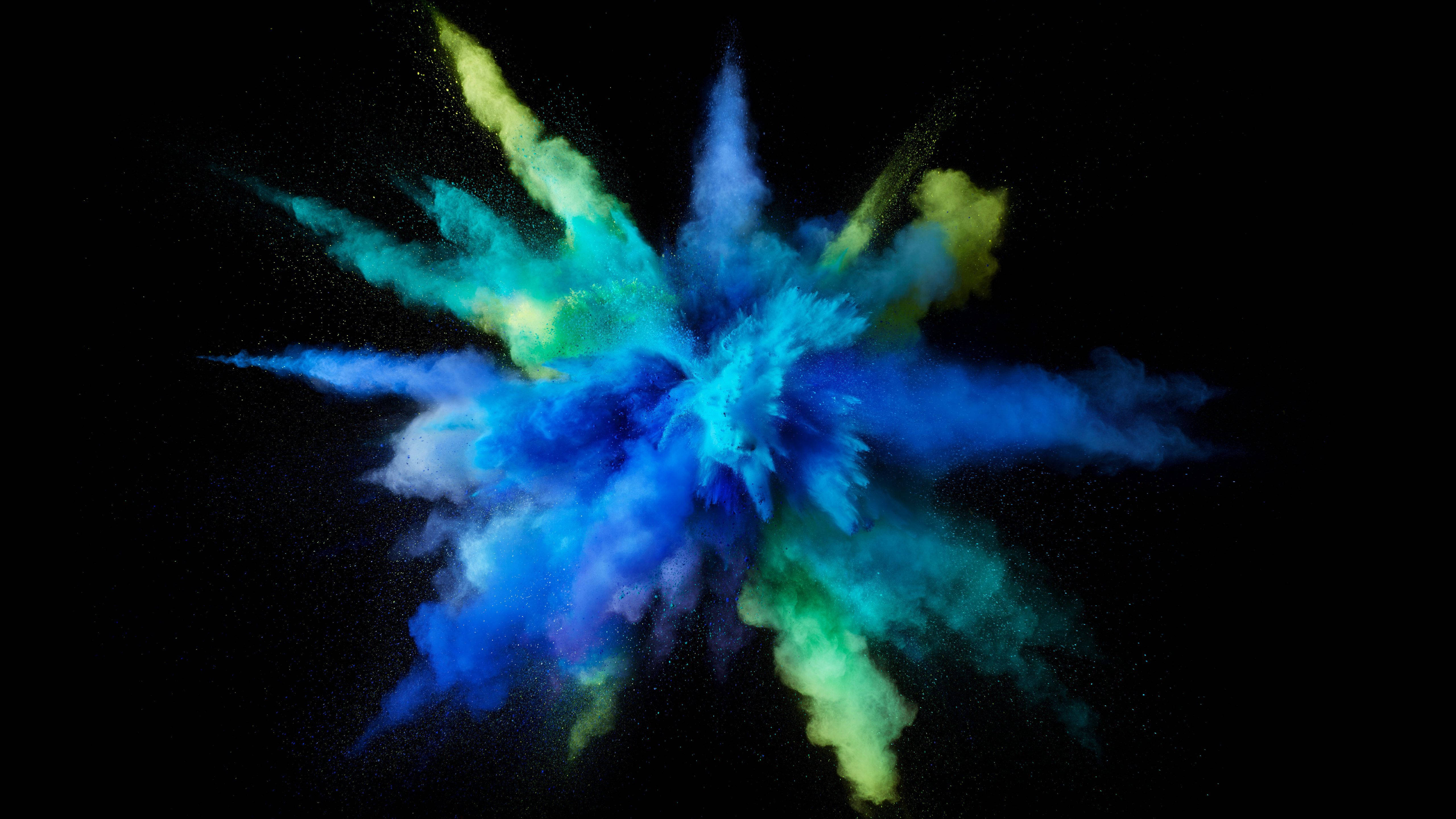 MacBook Pro ศิลปะระเบิดสี วอลเปเปอร์