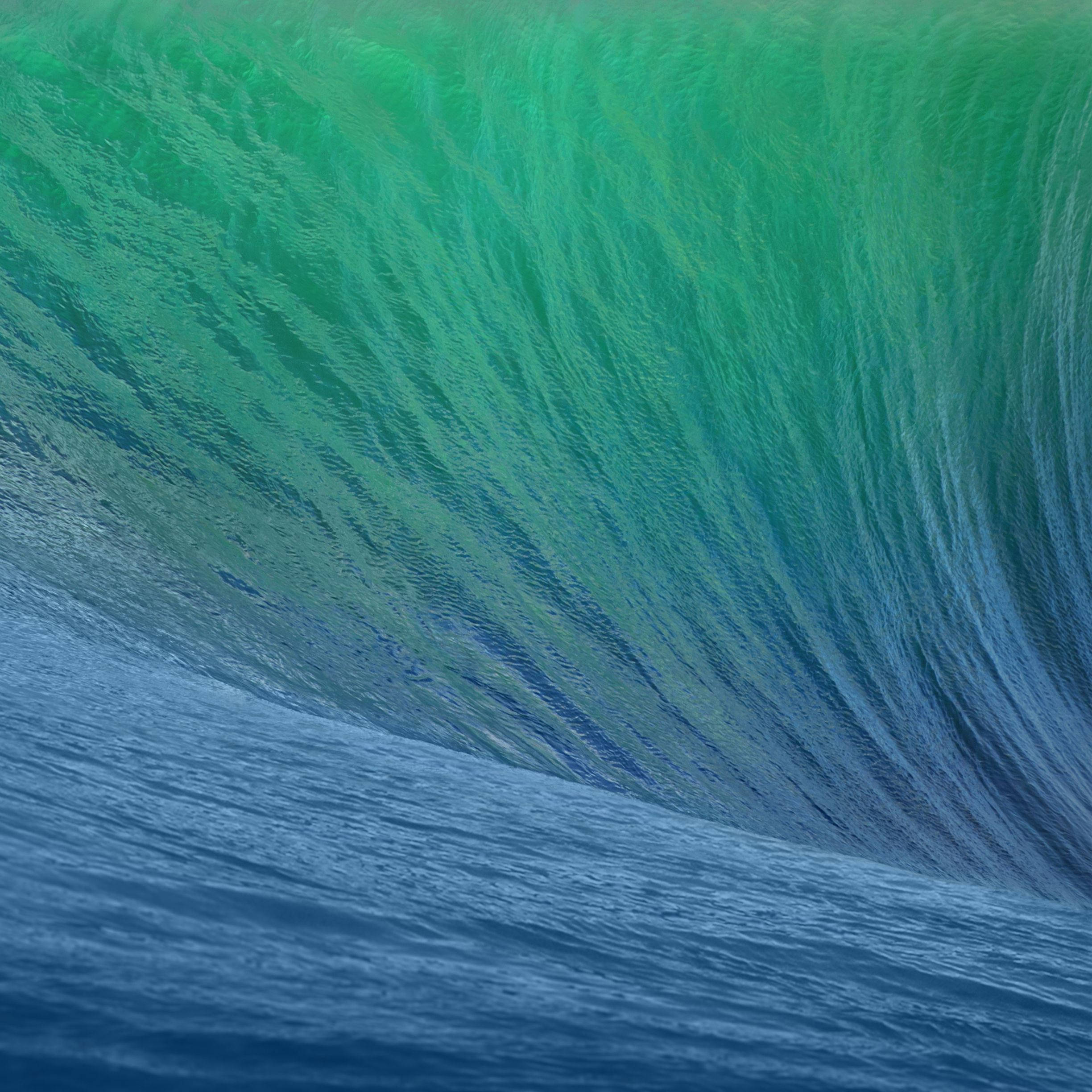macOS Mavericks จอแสดงผล iPad วอลเปเปอร์
