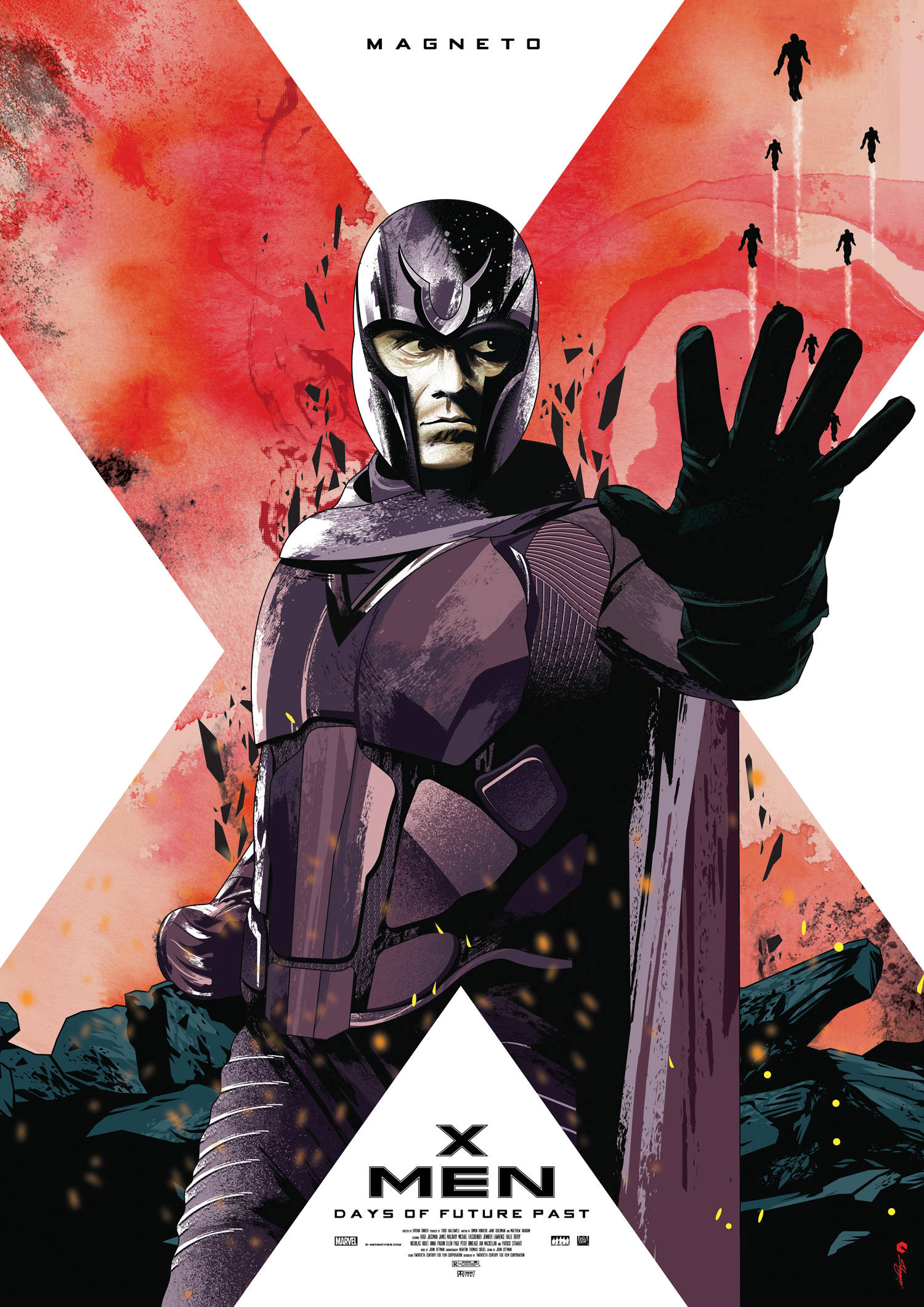 Magneto Days Of Future Past วอลเปเปอร์