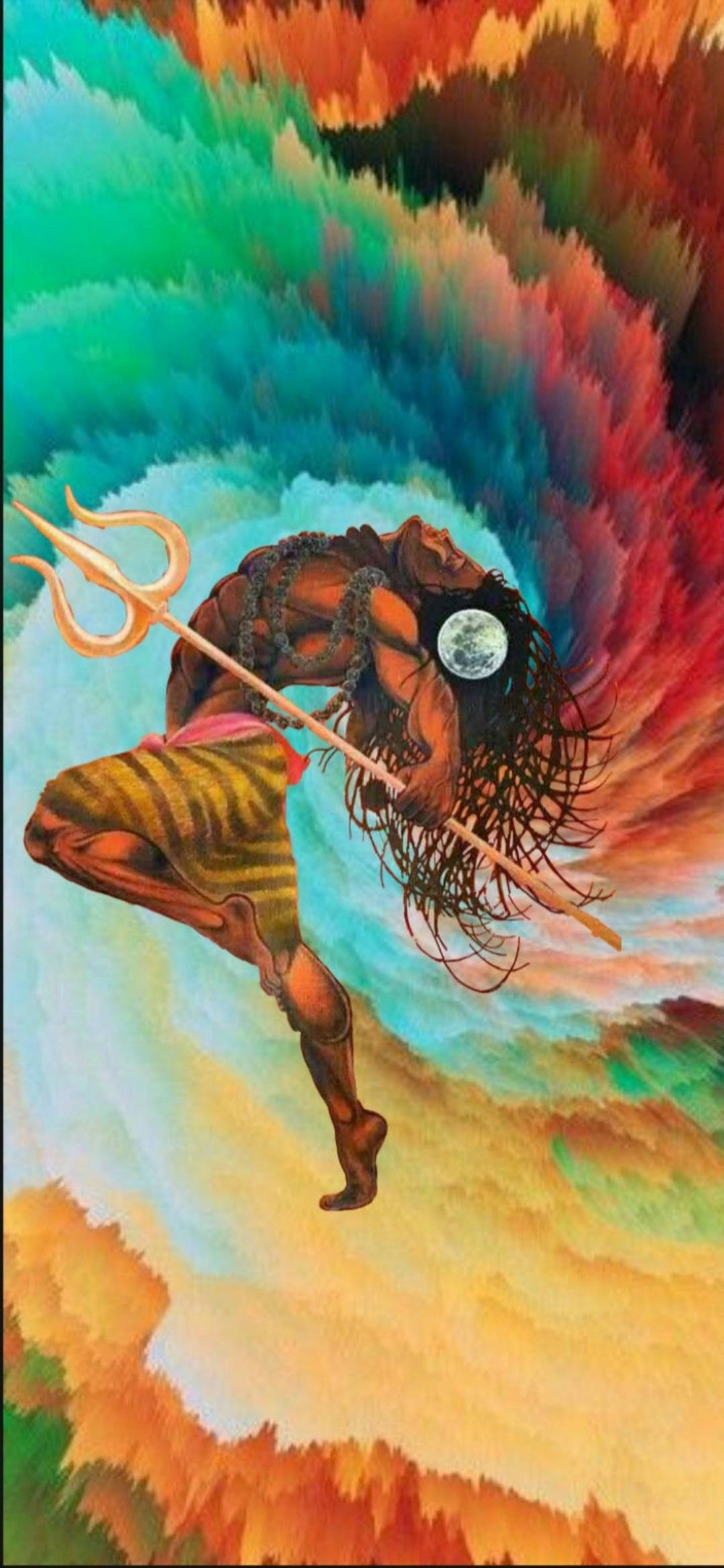 Mahakal Moon Art วอลเปเปอร์