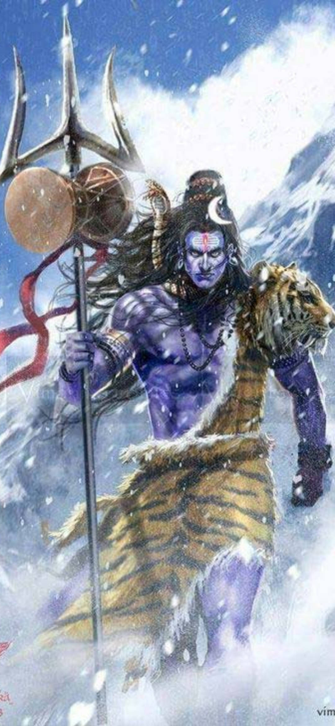 Mahakal ภูเขาหิมะ วอลเปเปอร์