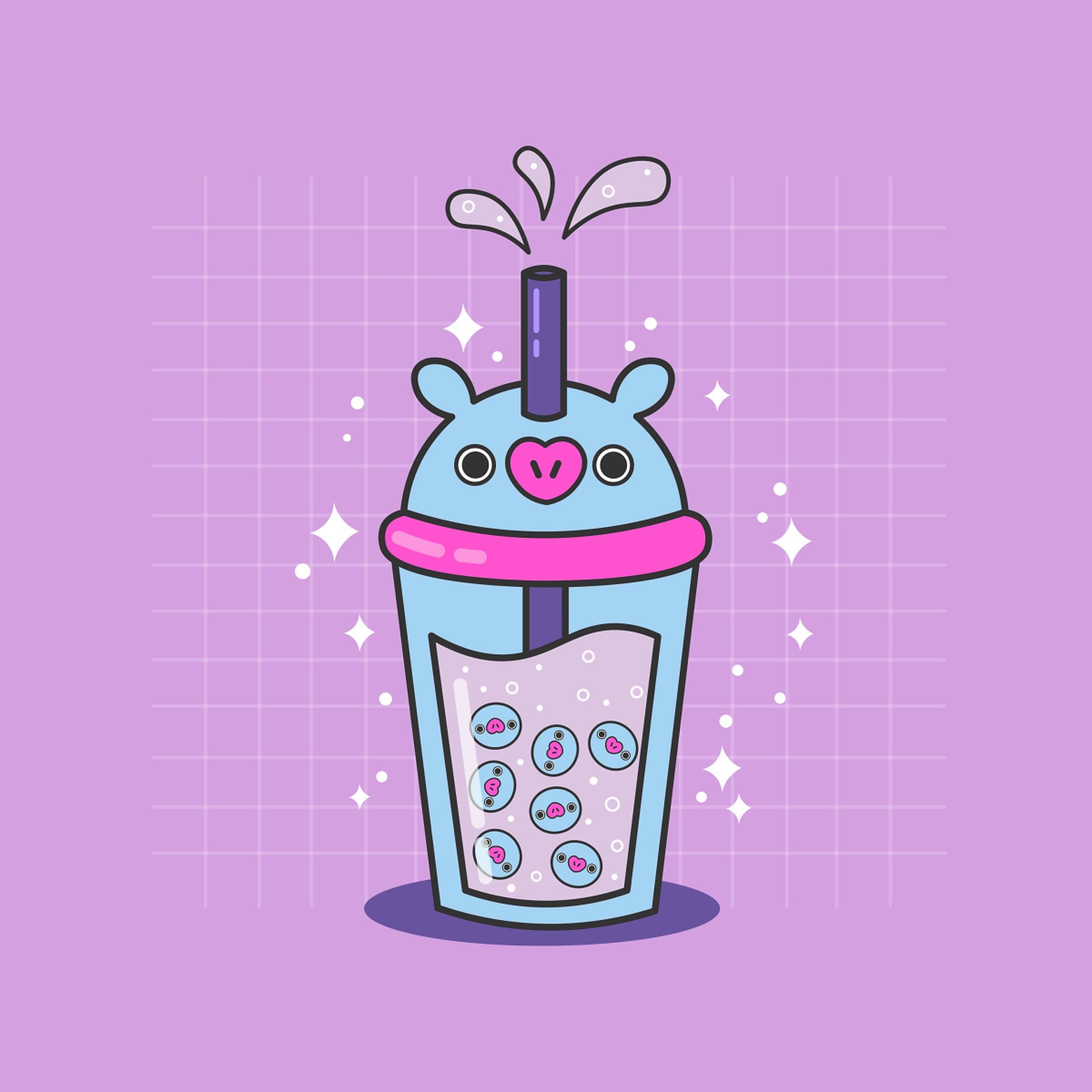 Mang Bt21 ชาบoba วอลเปเปอร์