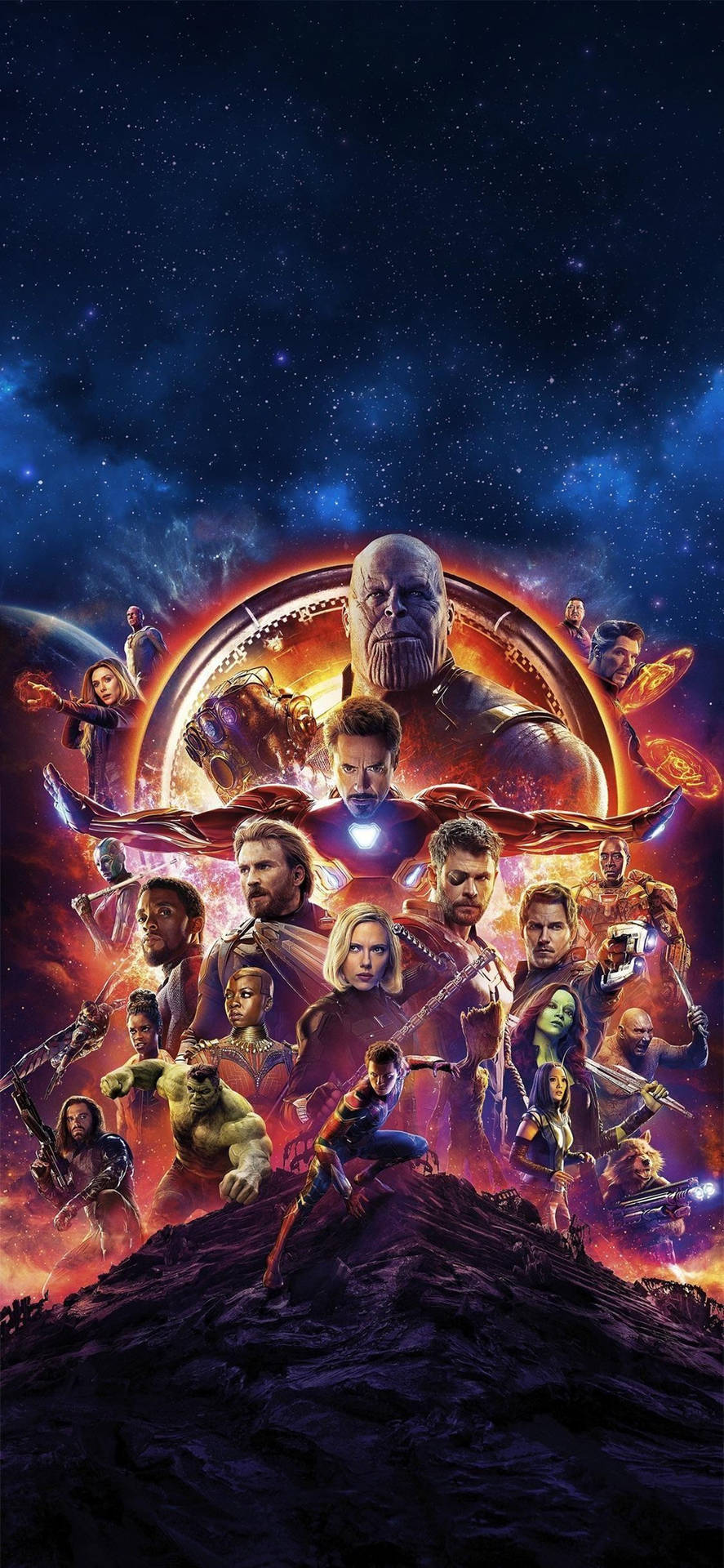 Marvel 4k โทรศัพท์ — อวกาศ วอลเปเปอร์