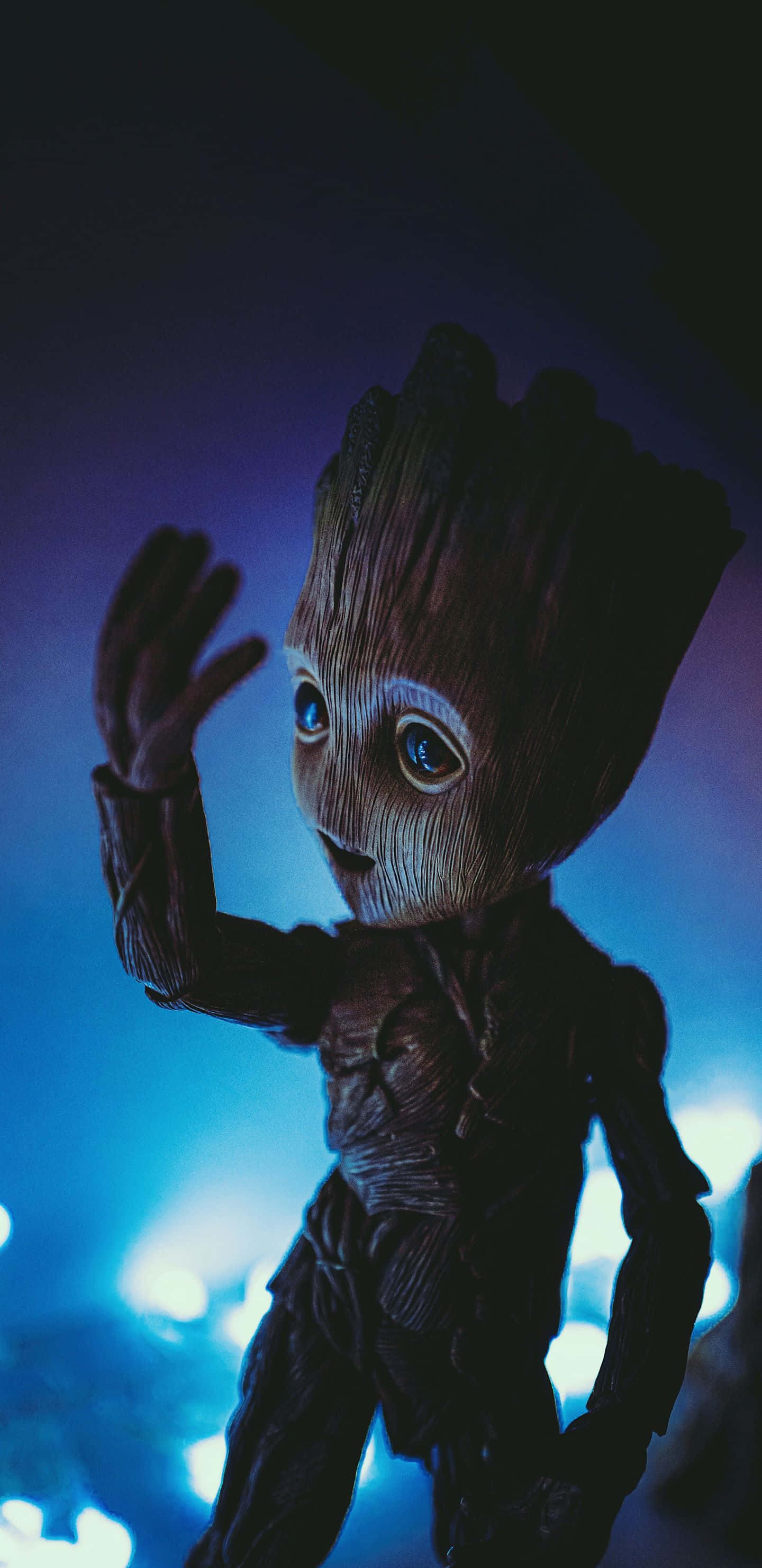 วอลเปเปอร์ Marvel Baby Groot สำหรับ Pixel 3XL วอลเปเปอร์