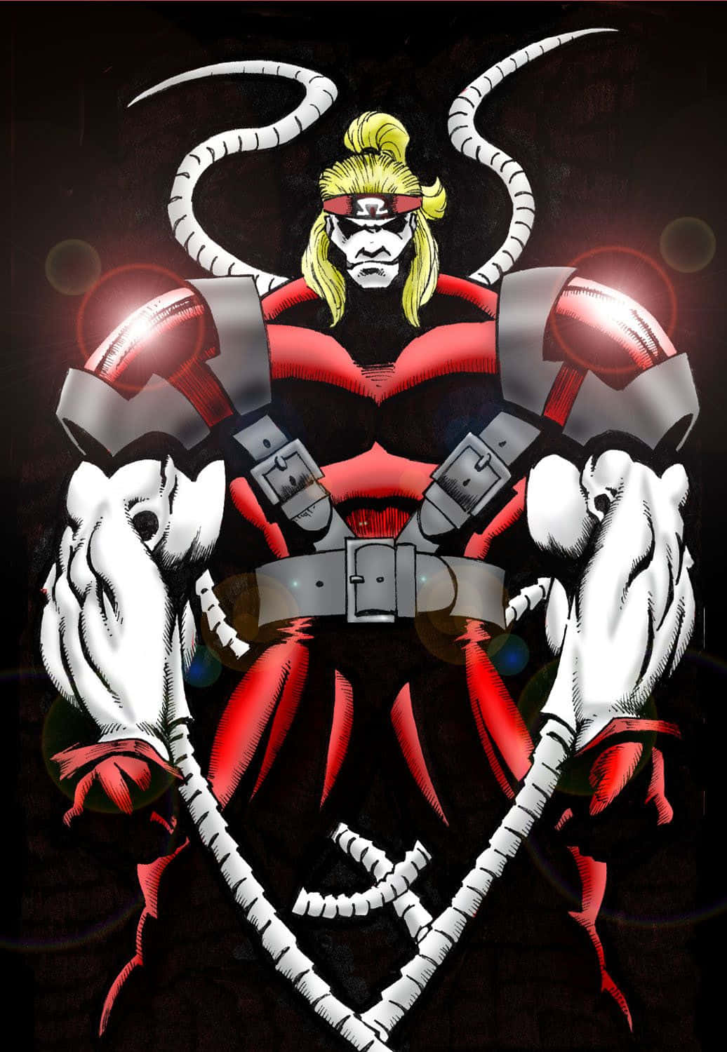 โอเมกา เรด - ผู้ร้ายร้ายแรงจาก Marvel Comics วอลเปเปอร์