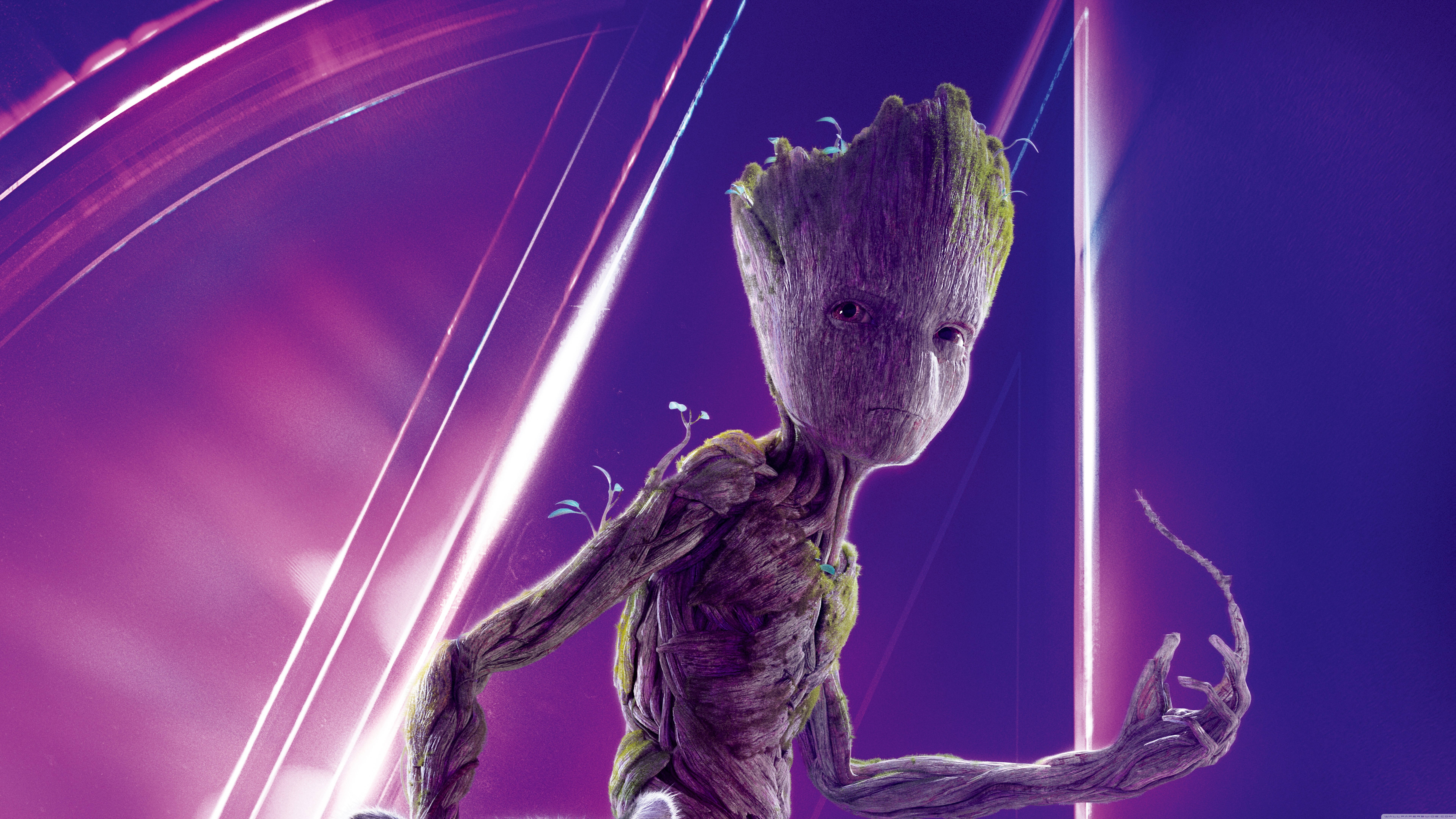 Marvel iPhone Teenage Groot 4K วอลเปเปอร์