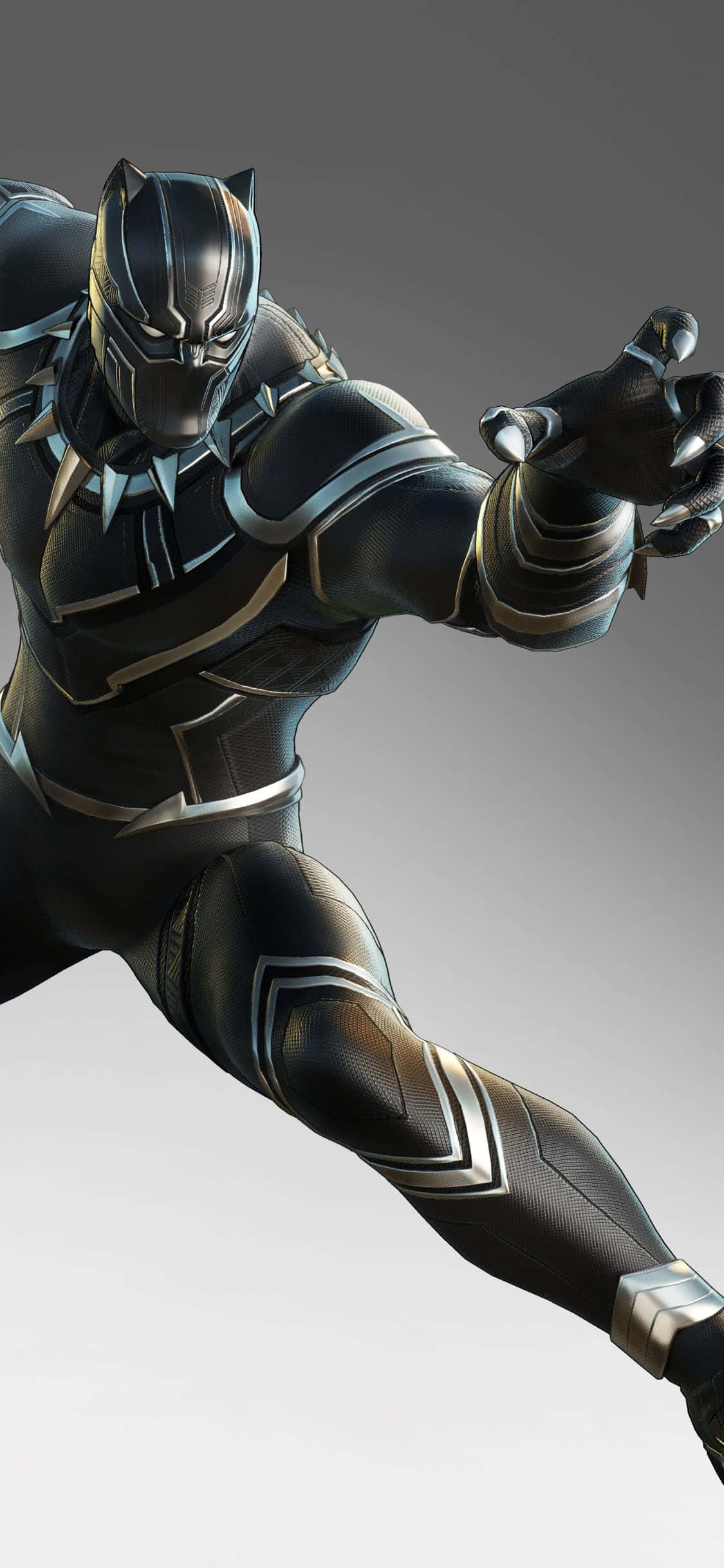 แบล็ค แพนเธอร์ พื้นหลัง Marvel iPhone XS วอลเปเปอร์
