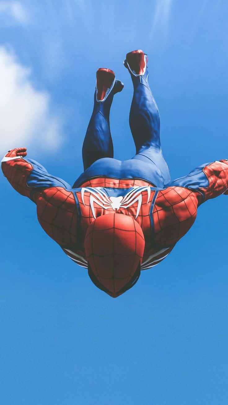 Marvel Ps4 Spider-Man ดิ่งลงจากฟ้า วอลเปเปอร์
