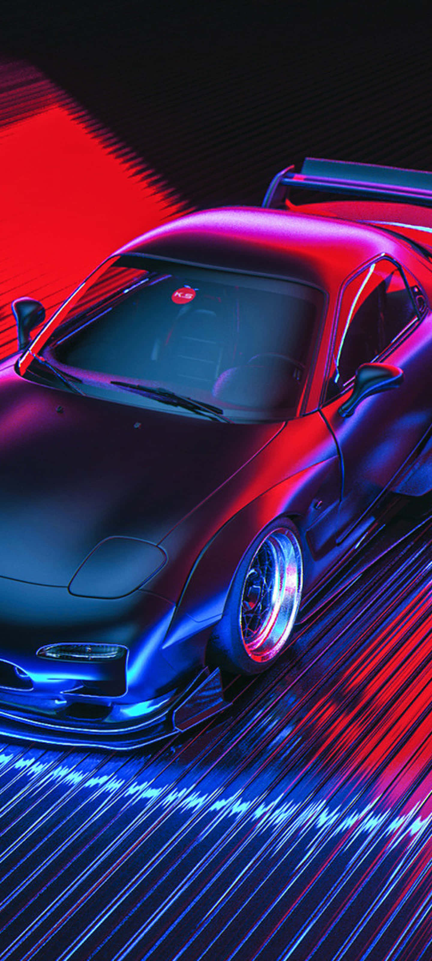 Mazda RX-7 Pixel 3 Need For Speed Heat พื้นหลัง วอลเปเปอร์