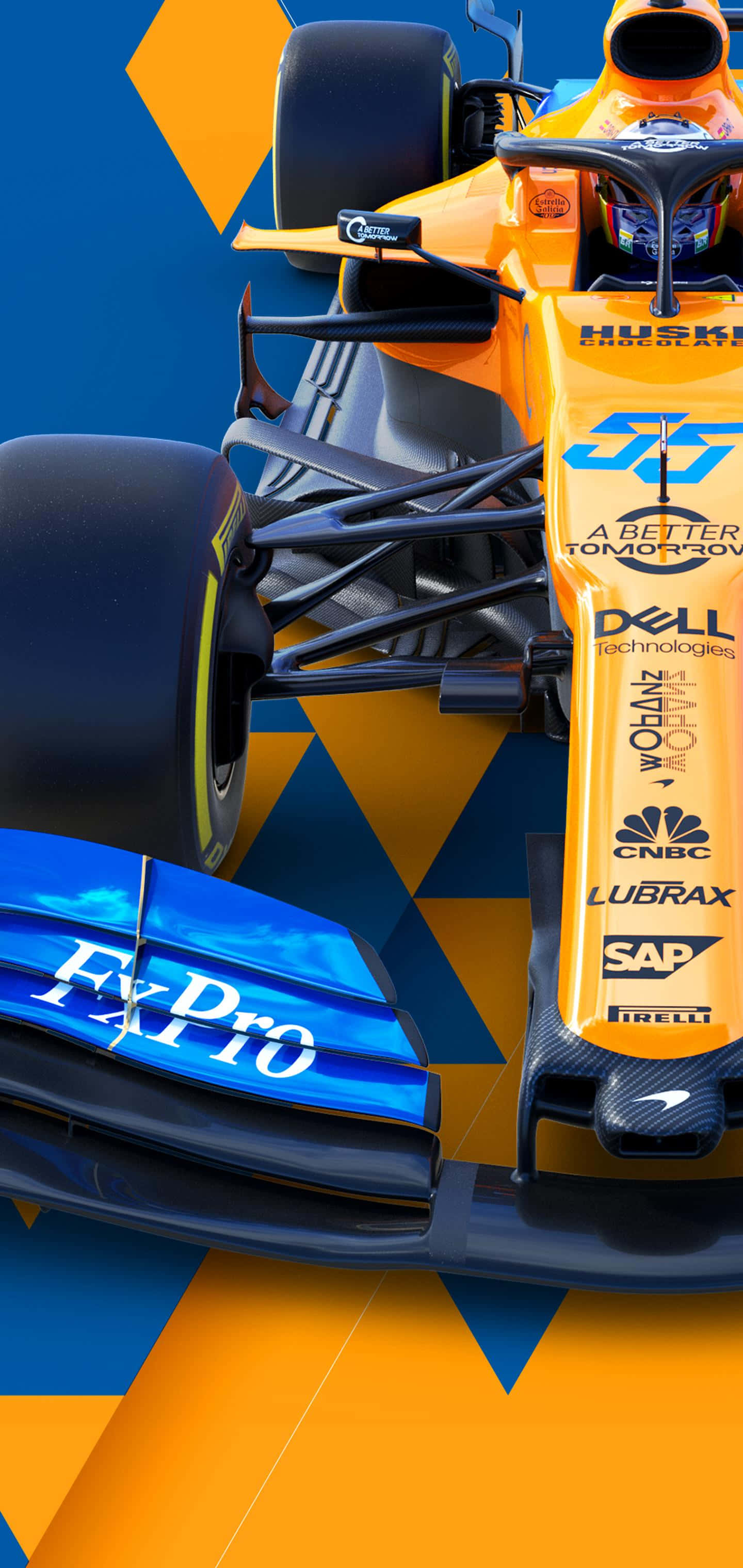 "พลังในรูปแบบที่ดุดัน - McLaren Formula 1" วอลเปเปอร์