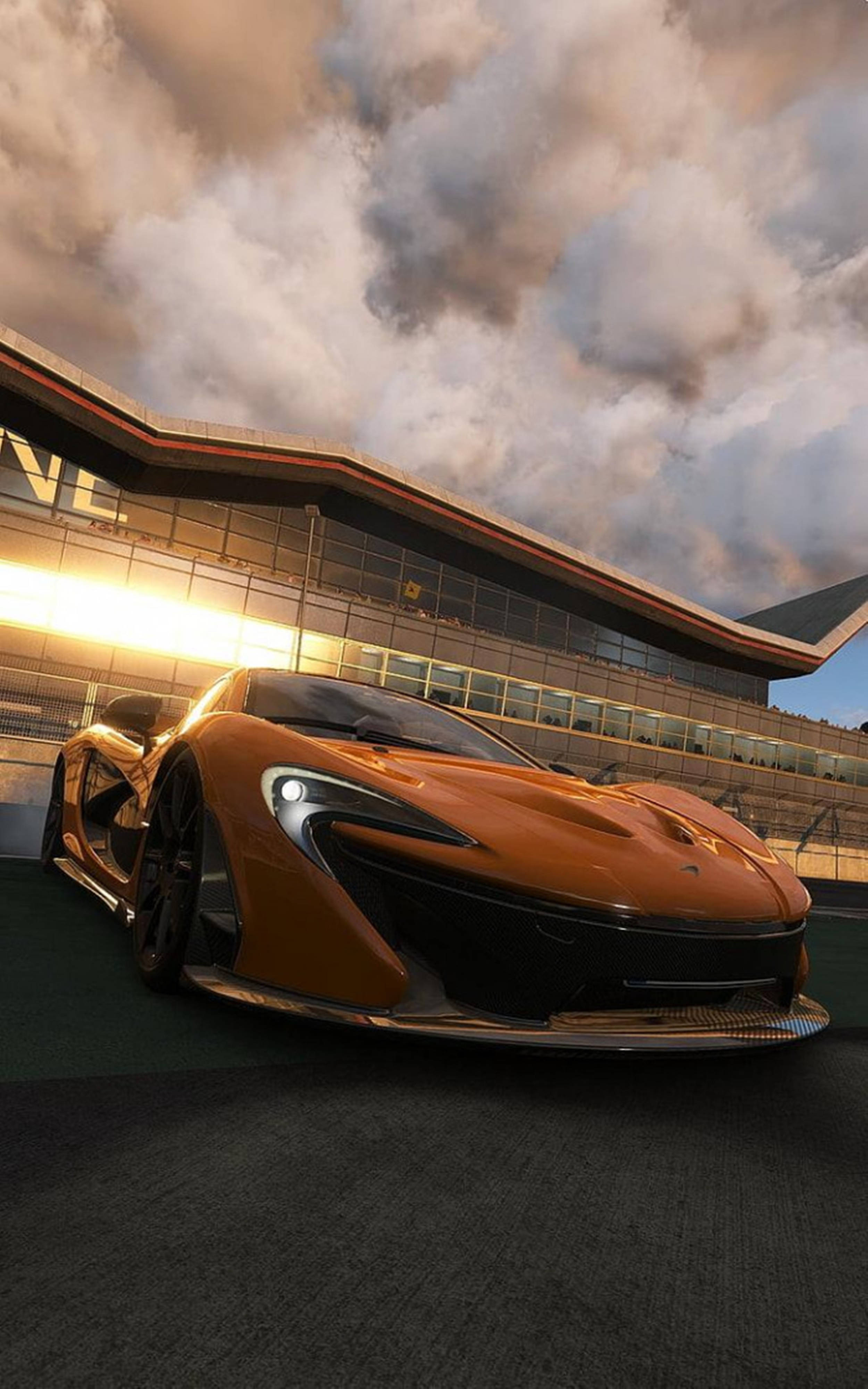 McLaren iPhone P1 ด้านหน้าบัมเปอร์ วอลเปเปอร์