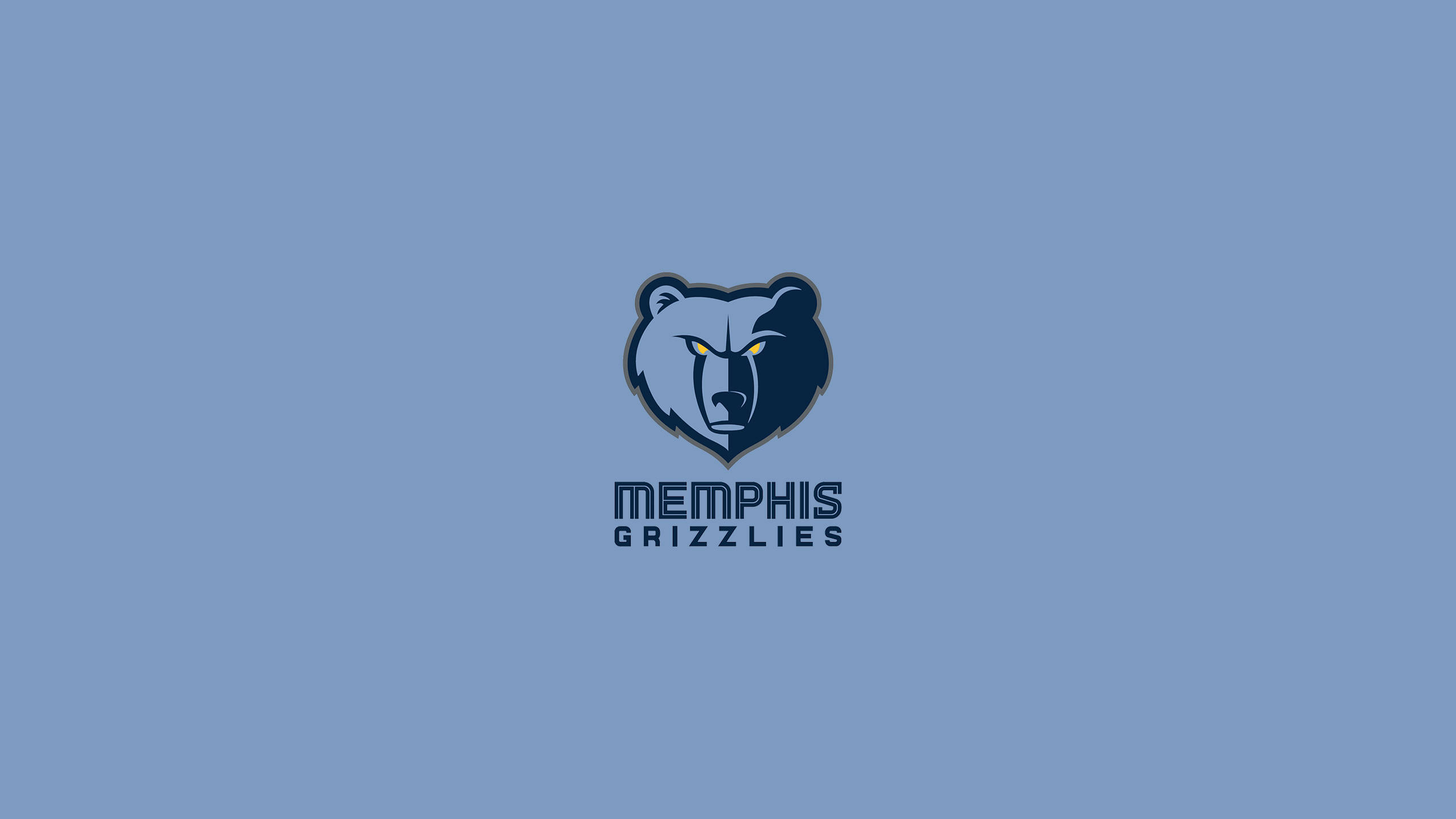 ไอคอนทีม Memphis Grizzlies แบบเรียบง่าย วอลเปเปอร์