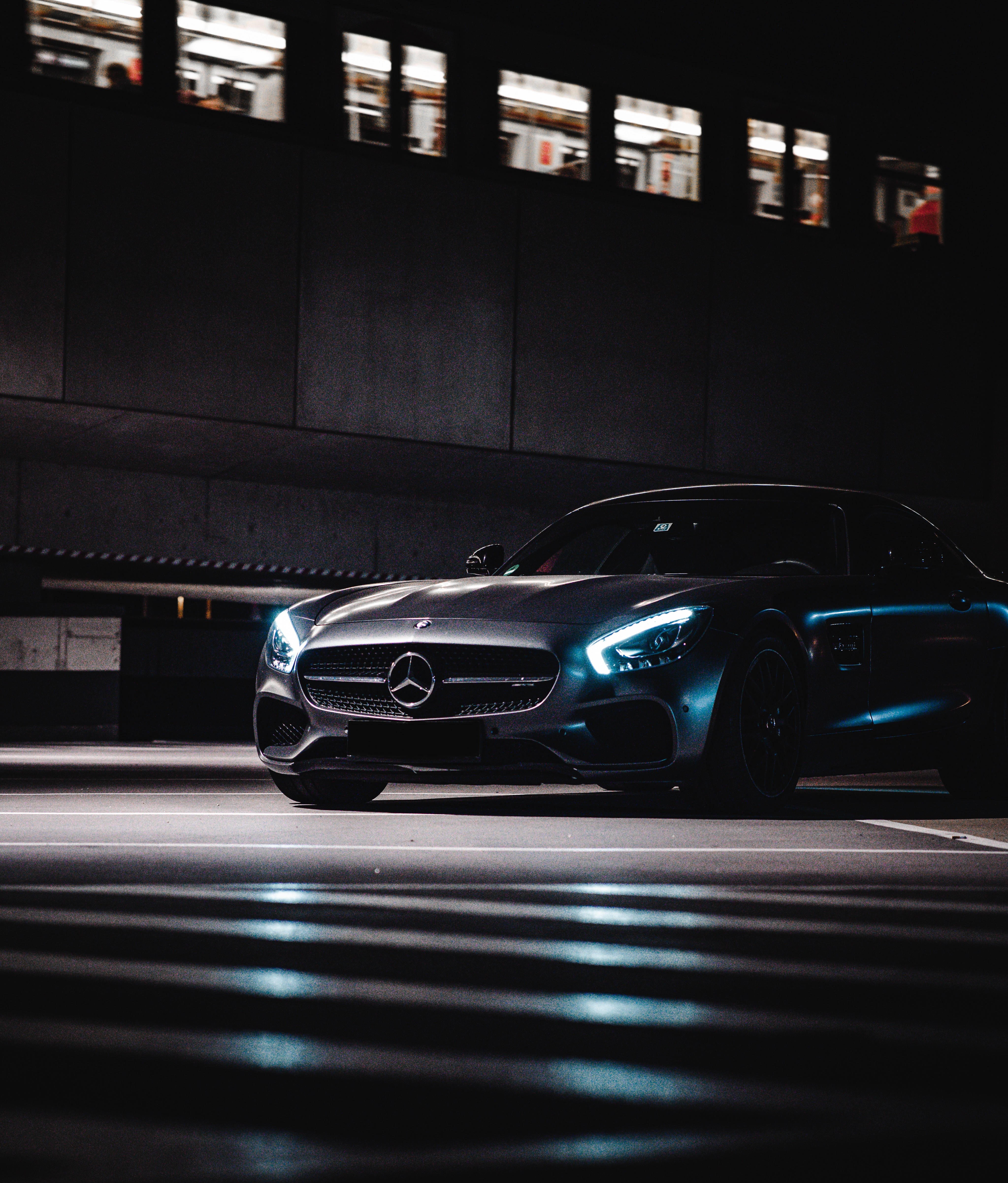 Mercedes Benz เรืองแสงในที่มืด วอลเปเปอร์
