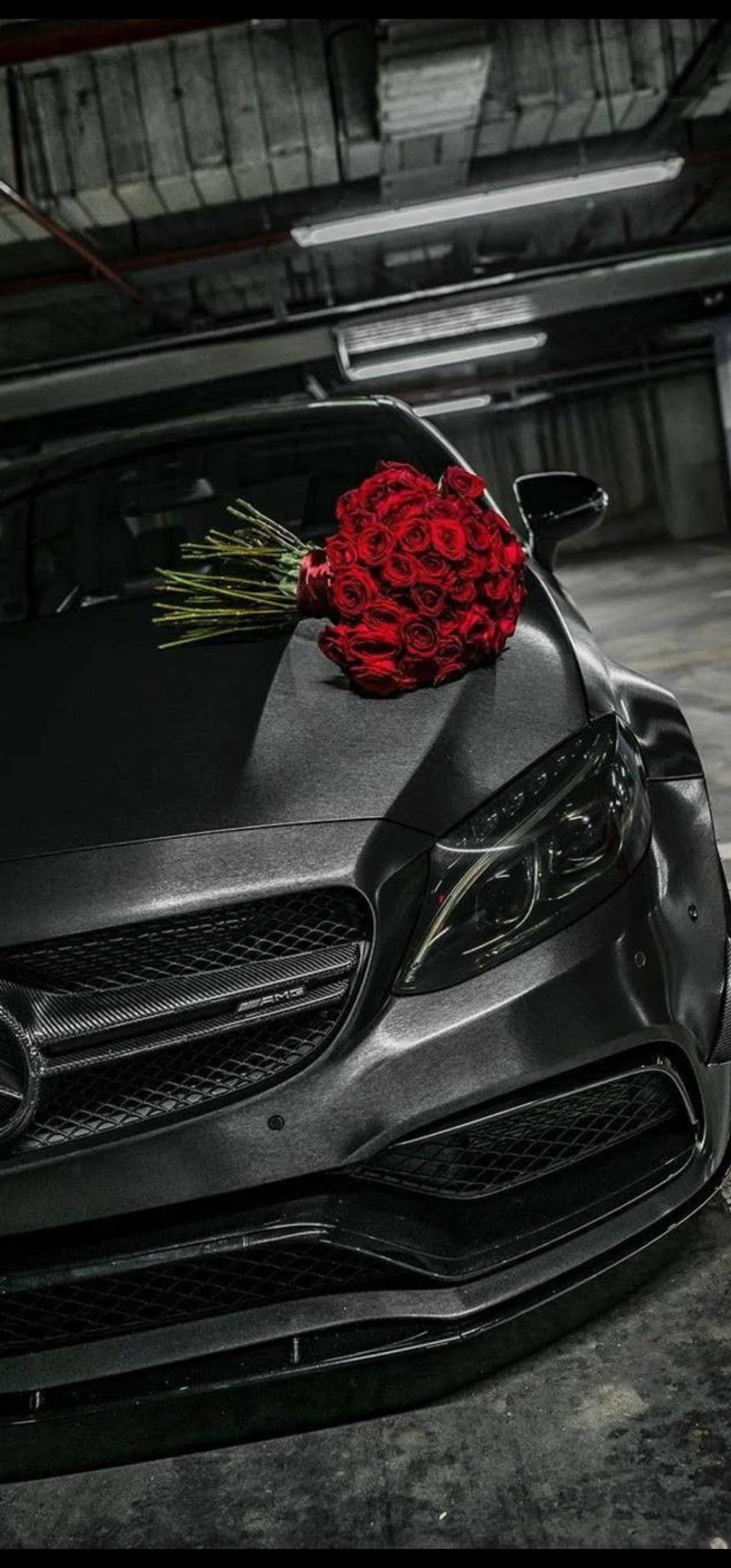 Mercedes iPhone X 3D Rose วอลเปเปอร์