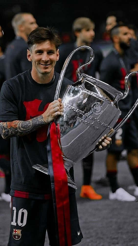 ปลดล็อกศักยภาพของคุณด้วย Messi iPhone ใหม่ วอลเปเปอร์