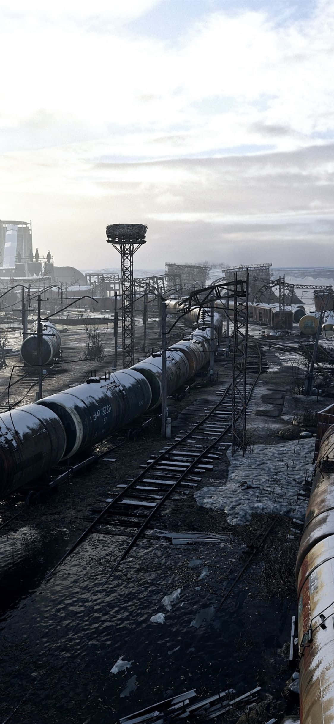 สำรวจห้วงลึกที่ไม่รู้จักของ Metro Exodus บน iPhone X วอลเปเปอร์