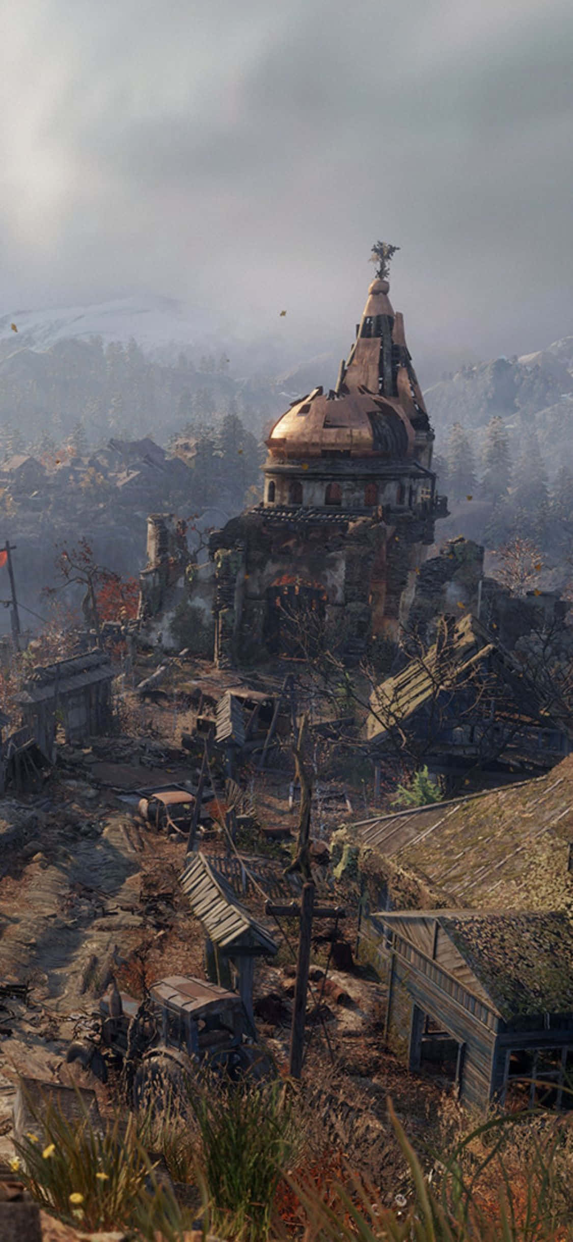 สำรวจโลกหลังวันสิ้นโลกใน Metro Exodus บน iPhone X ของคุณ วอลเปเปอร์