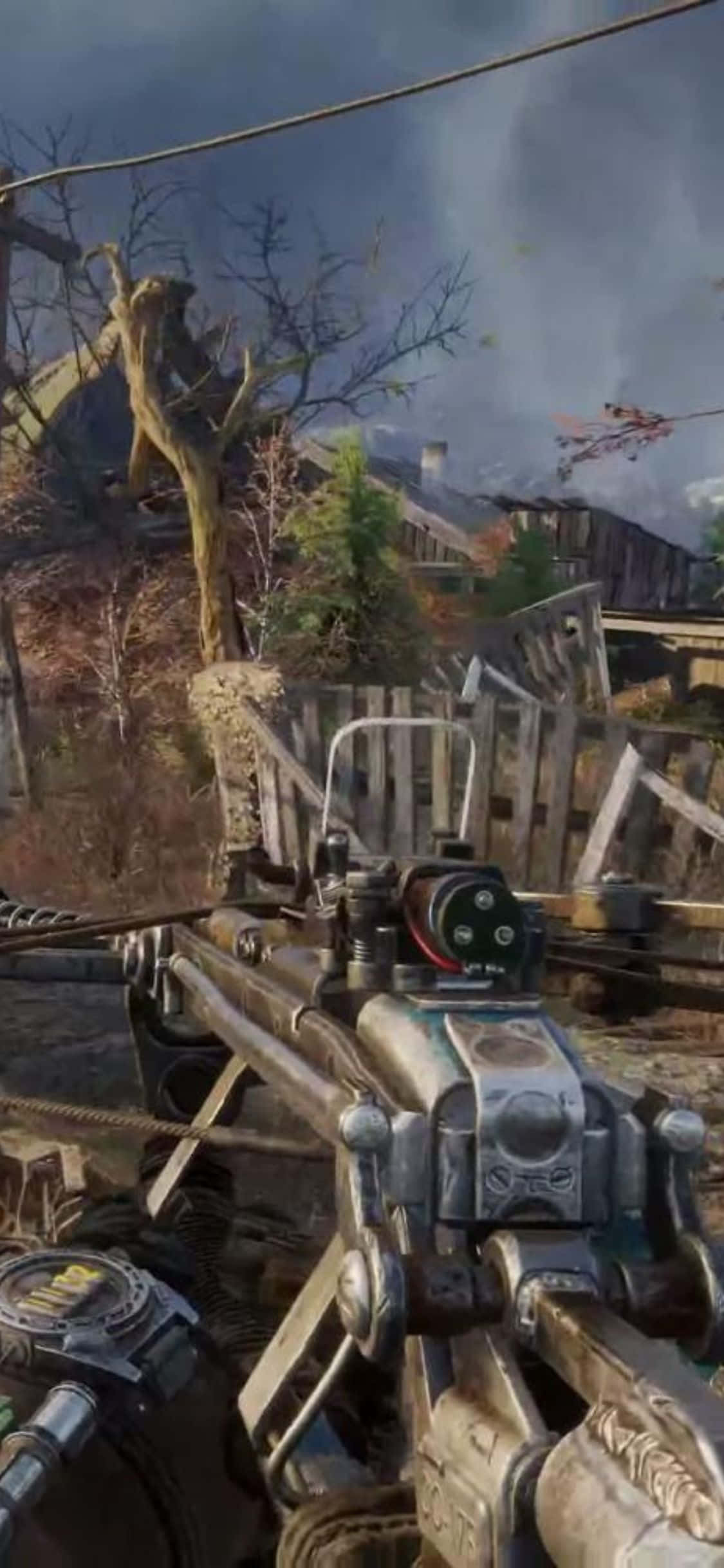 ต่อสู้เพื่อเอาชีวิตรอดใน Metro Exodus บน iPhone X ของคุณ วอลเปเปอร์