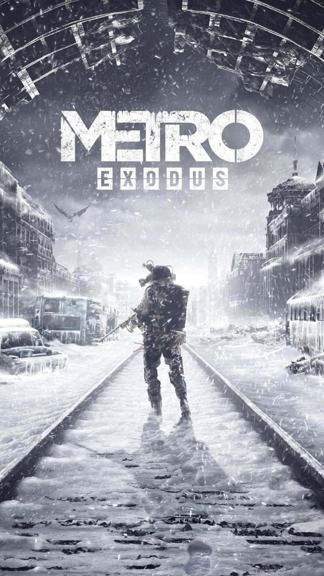เพลิดเพลินกับภาพสวยงามของ Metro Last Light บน iPhone X ของคุณ วอลเปเปอร์