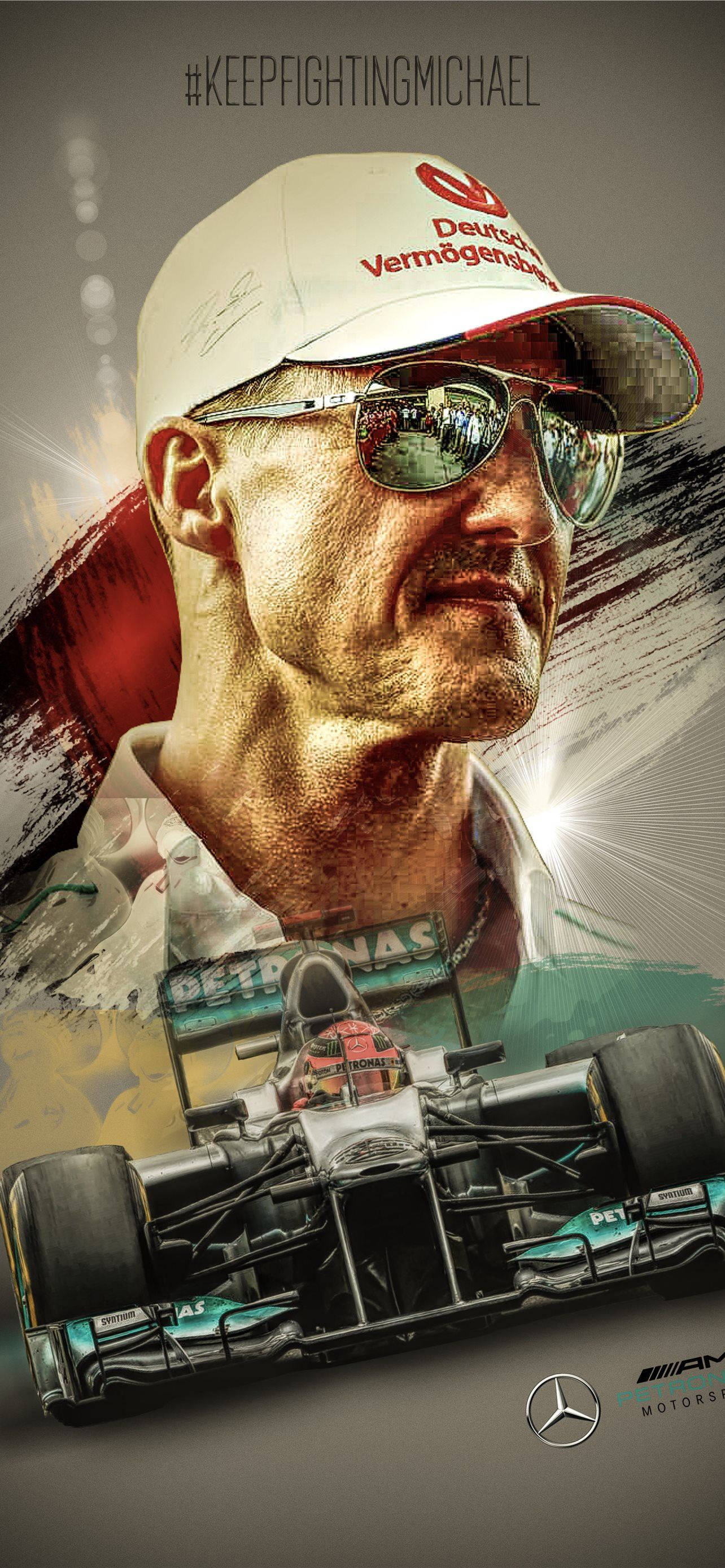 Michael Schumacher สุดเจ๋งบนโทรศัพท์ วอลเปเปอร์