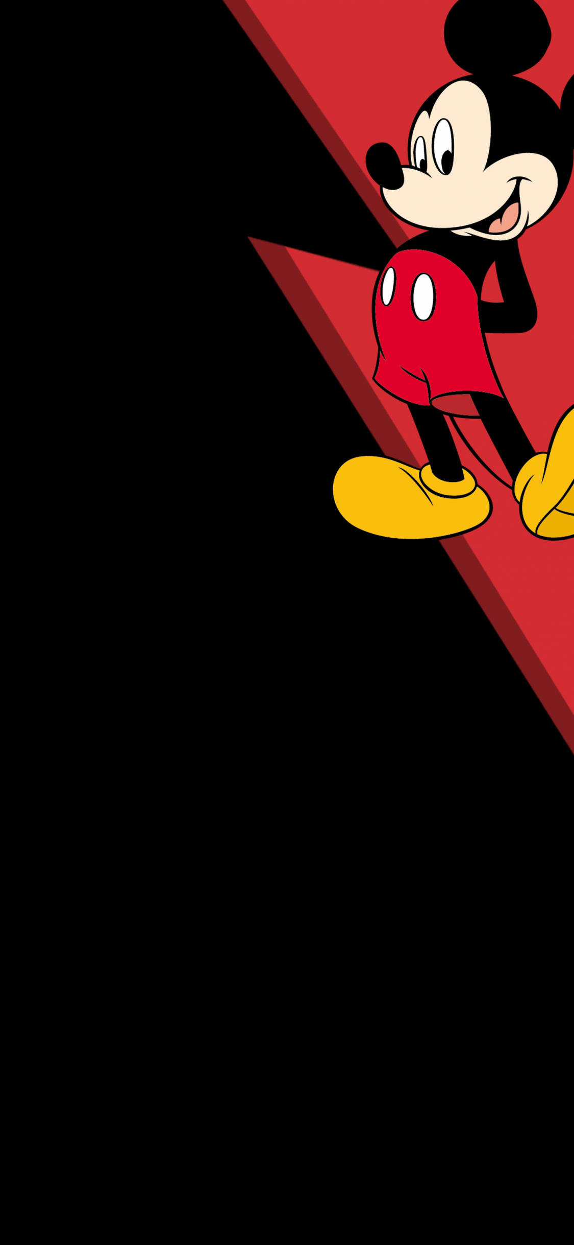 Mickey Mouse Galaxy S10 วอลเปเปอร์