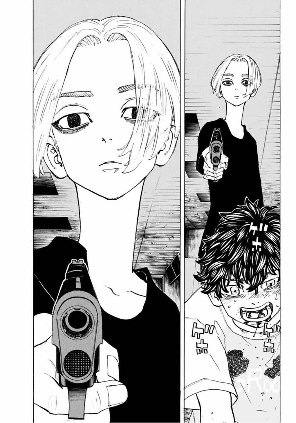 Mikey Bonten ในภาพการ์ตูนขาวดำ วอลเปเปอร์