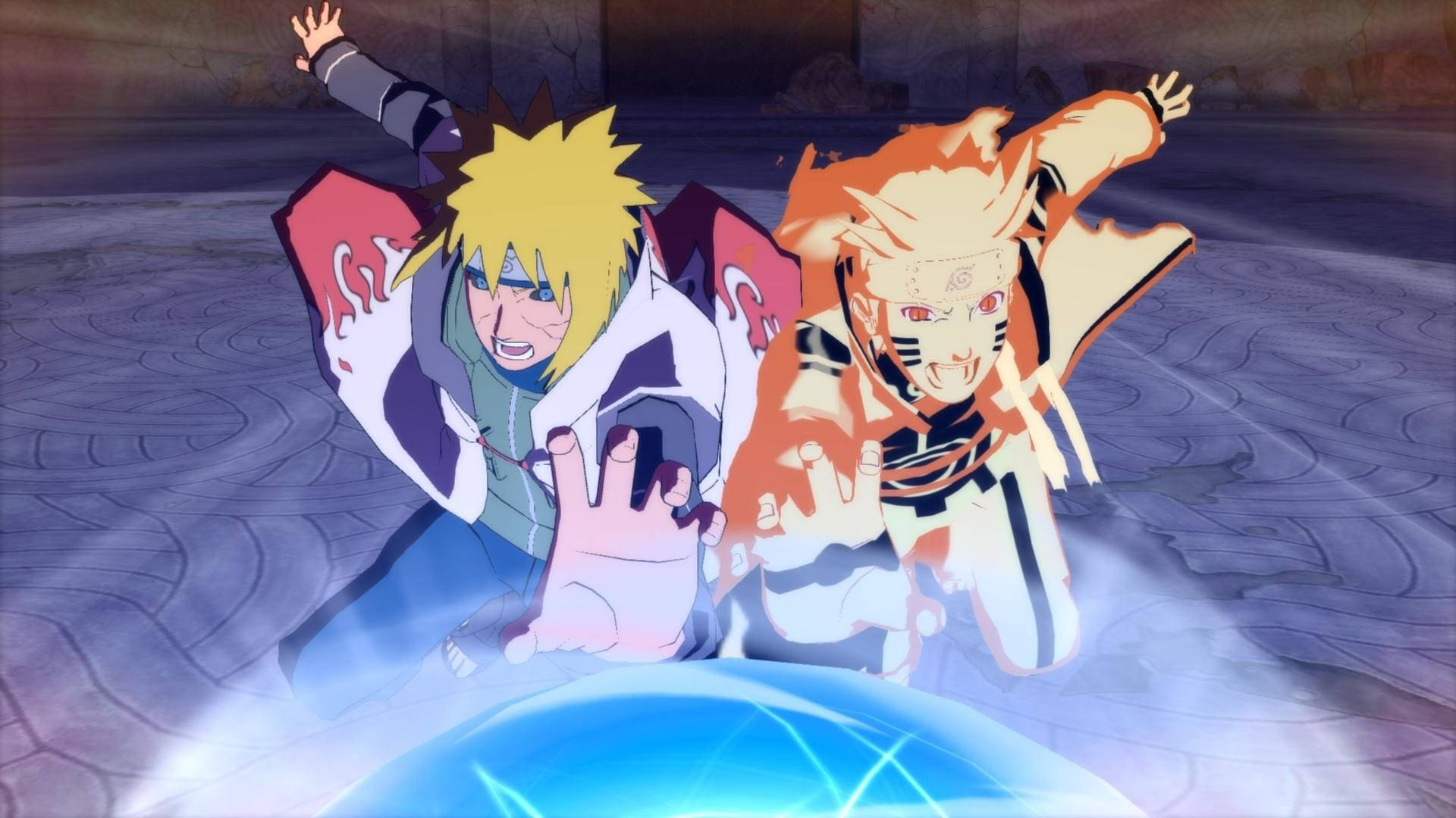 Minato ช่วยนารูโตะ iPad วอลเปเปอร์