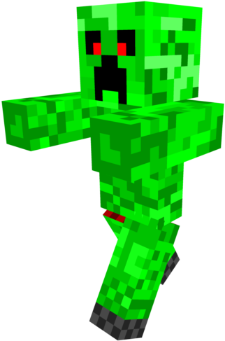 Minecraft: โมเดลตัวละครครีปเปอร์ วอลเปเปอร์