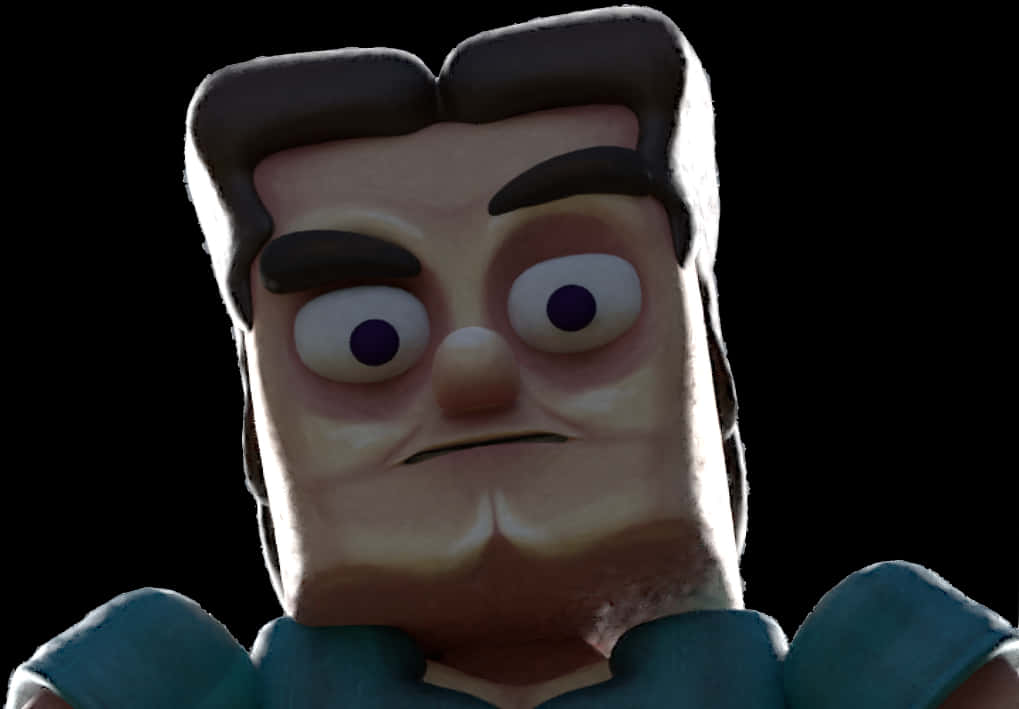 ตัวละคร Minecraft แบบใกล้ชิด วอลเปเปอร์