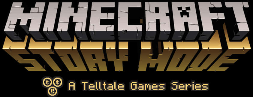 โลโก้ Minecraft Story Mode วอลเปเปอร์