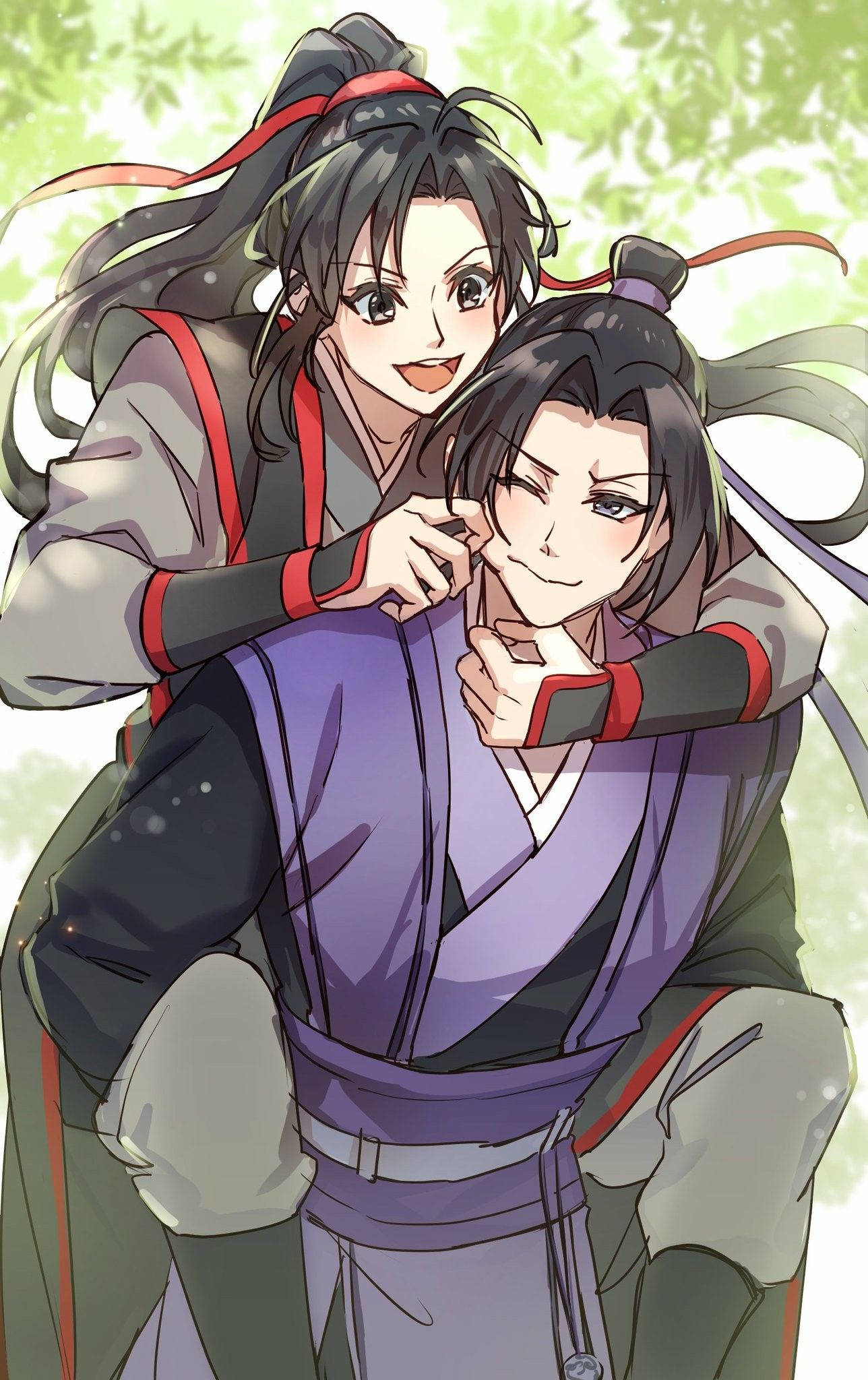 Mo Dao Zu Shi Weiying & Jiang Cheng วอลเปเปอร์