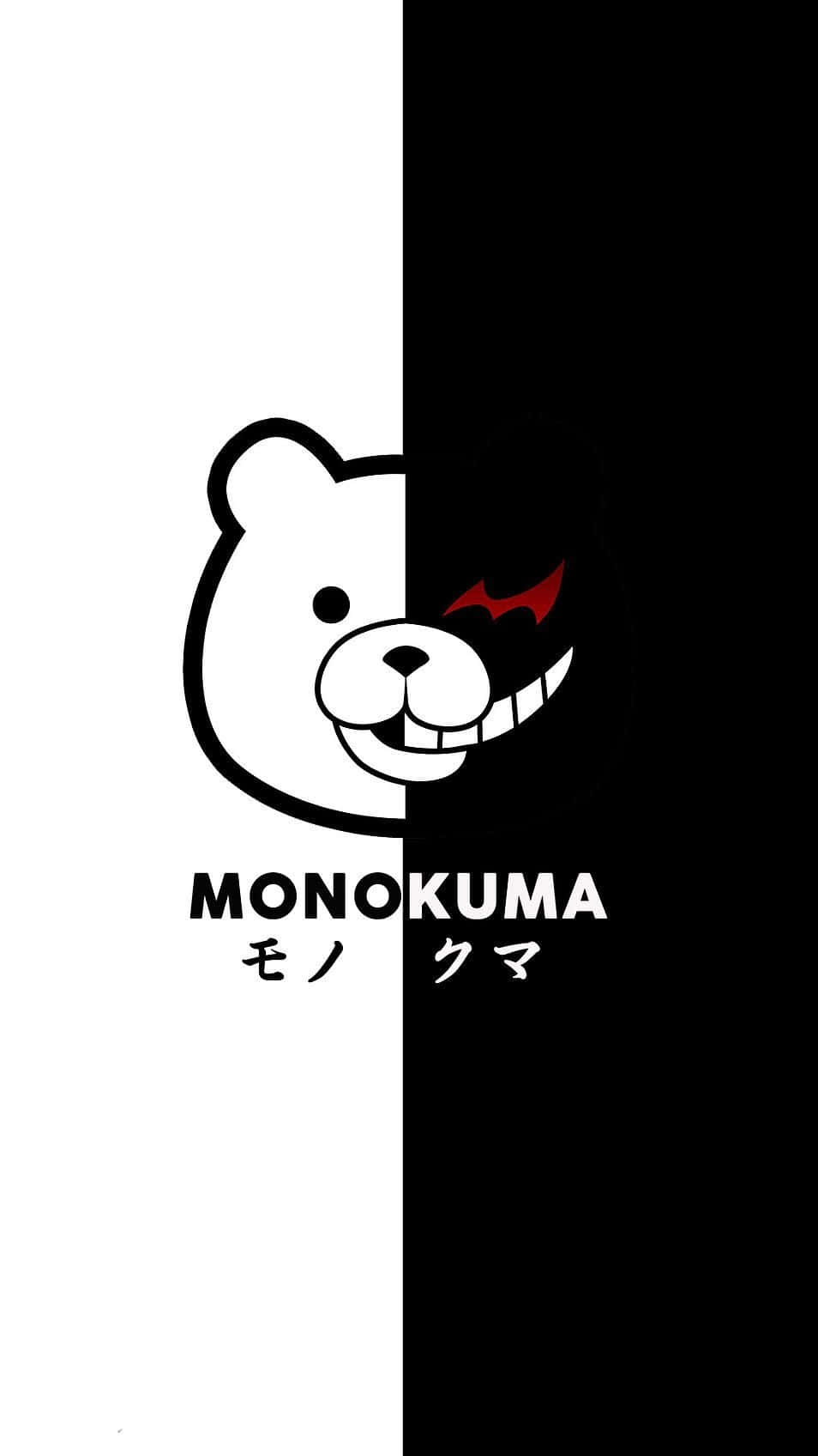 Monokuma หัวหน้าโรงเรียน Hope's Peak Academy วอลเปเปอร์
