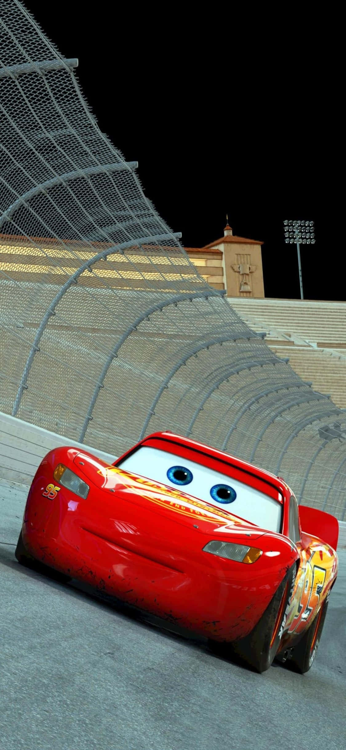 ตัวเอก Montgomery McQueen พื้นหลัง iPhone X Cars วอลเปเปอร์