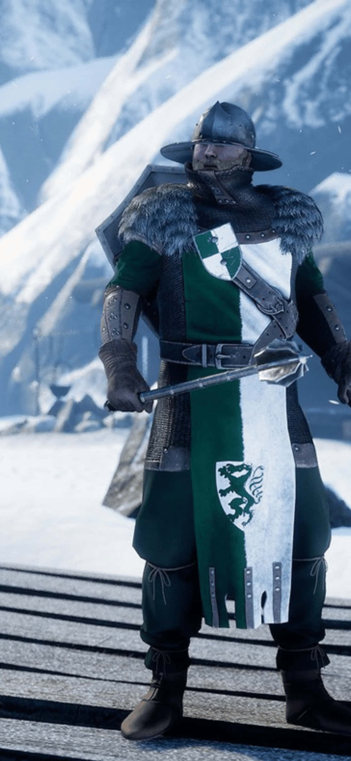 จมดื่มด่ำในยุค Mordhau - วอลเปเปอร์ iPhone XS วอลเปเปอร์