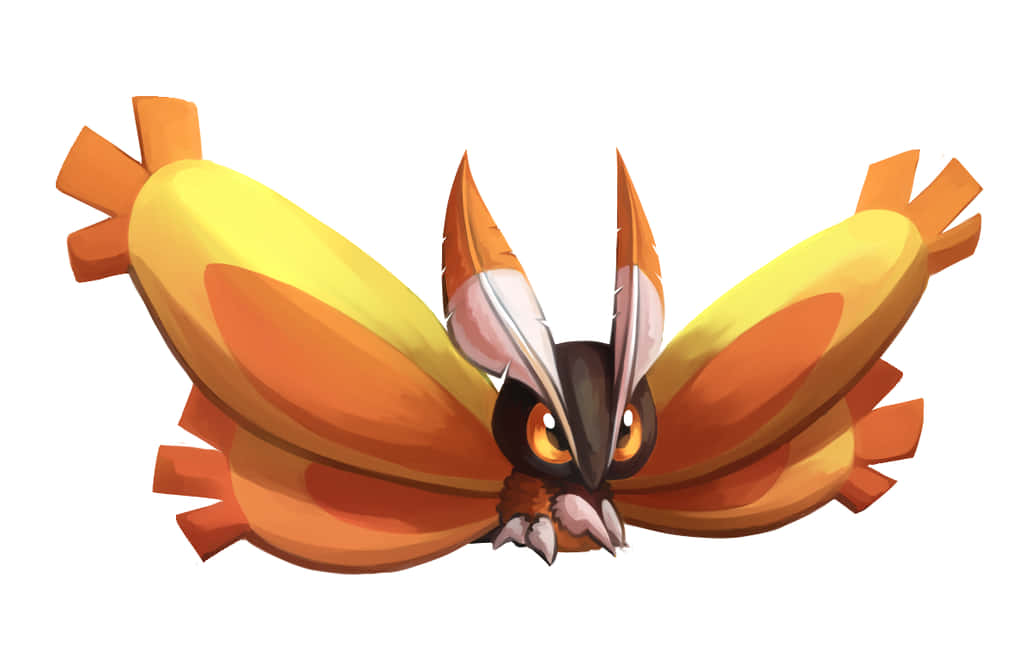 Mothim อุ้ม Combee วอลเปเปอร์
