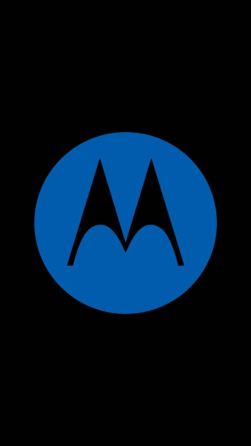 โลโก้ Motorola สีน้ำเงิน วอลเปเปอร์
